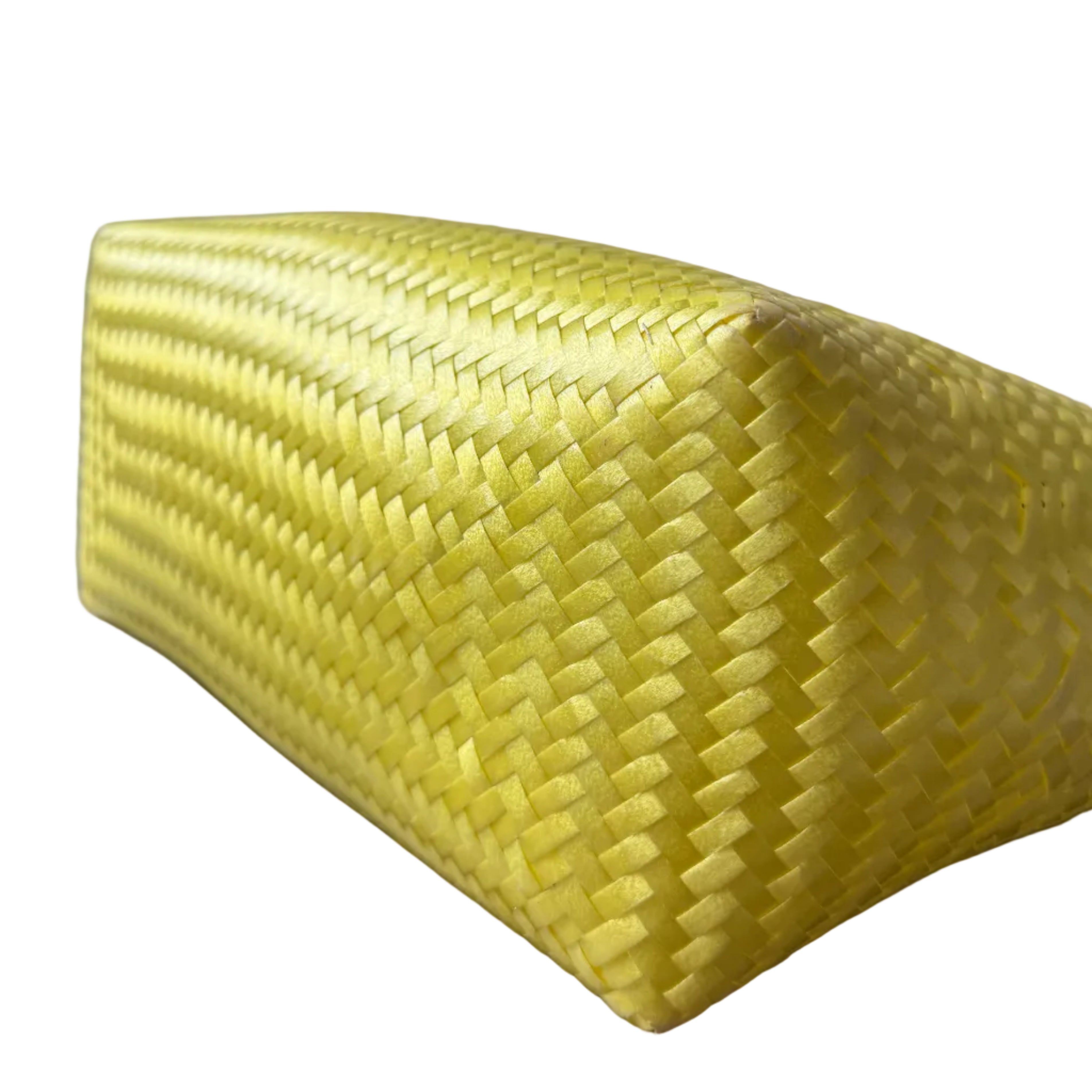 Hand Woven Abelina Yellow Bag Mexico