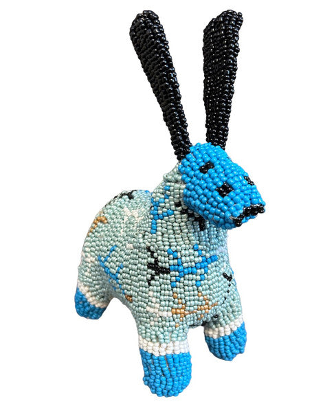 Handmade Beaded Bunny from Monkeybiz F South Africa