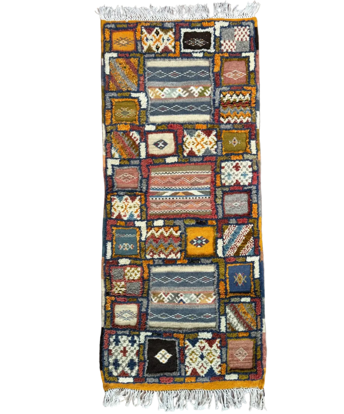 Handwoven Boutilwah Tirira Rug Morocco (2x5)