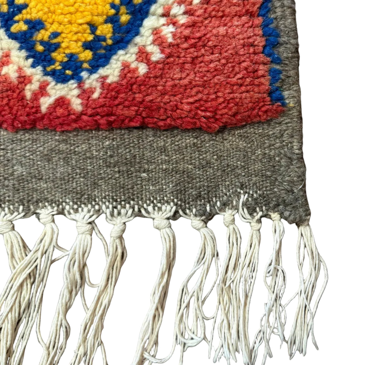 Handwoven Ait Abdellah Warm Rug Morocco (4x7.5)