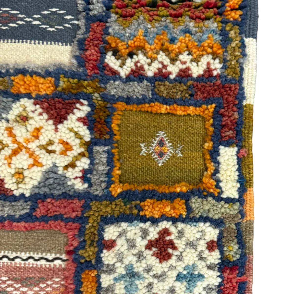 Handwoven Boutilwah Tirira Rug Morocco (2x5)