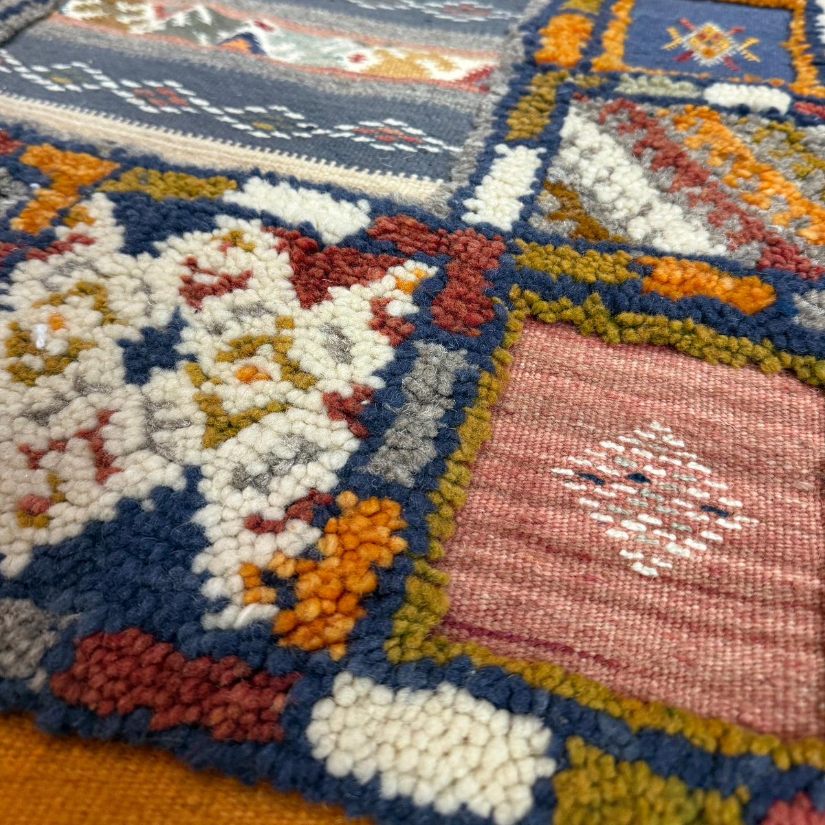 Handwoven Boutilwah Tirira Rug Morocco (2x5)