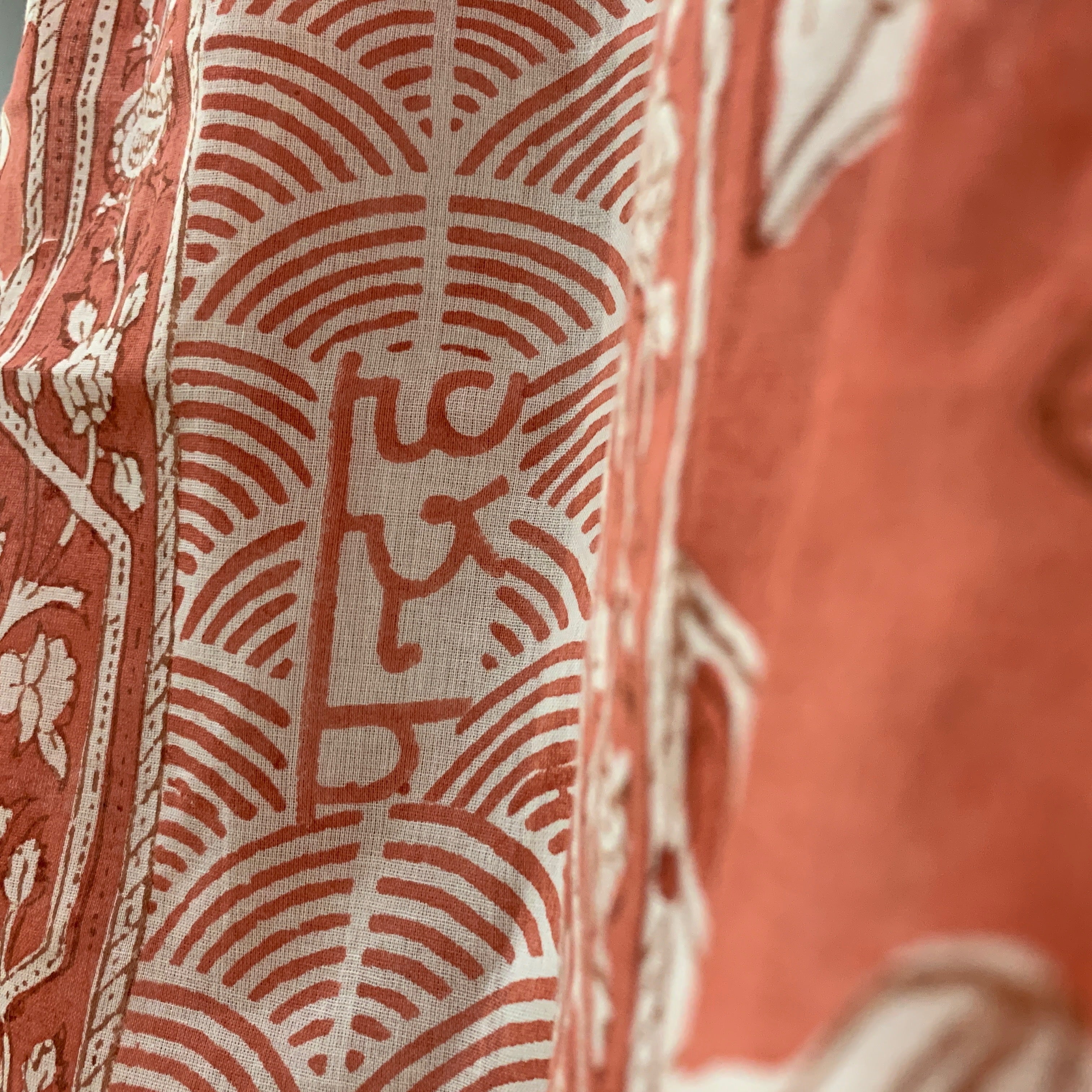 15th Anniversary Block Printed Scarf India