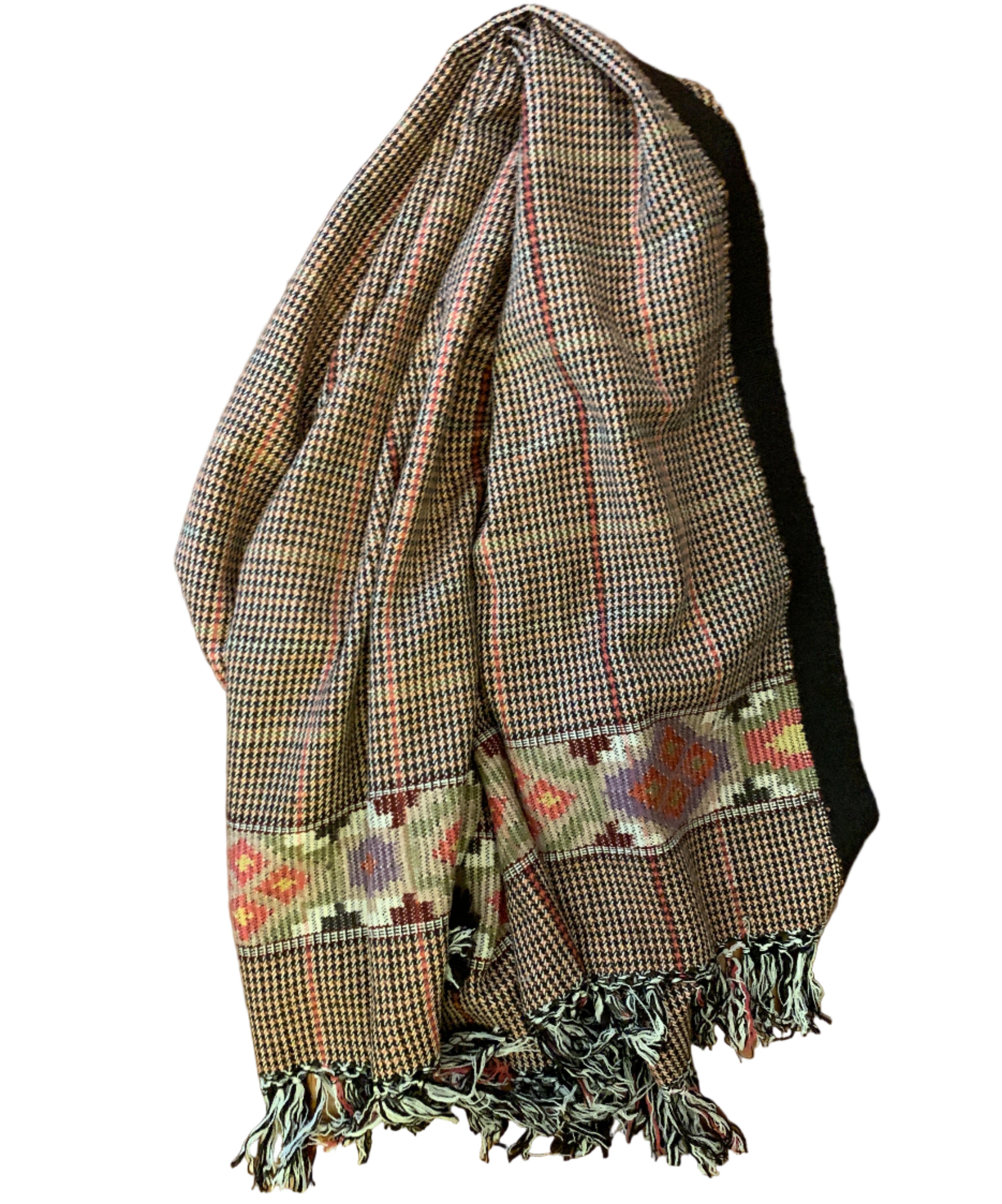 Handwoven Himalayan Wool Warm Autumn Throw India