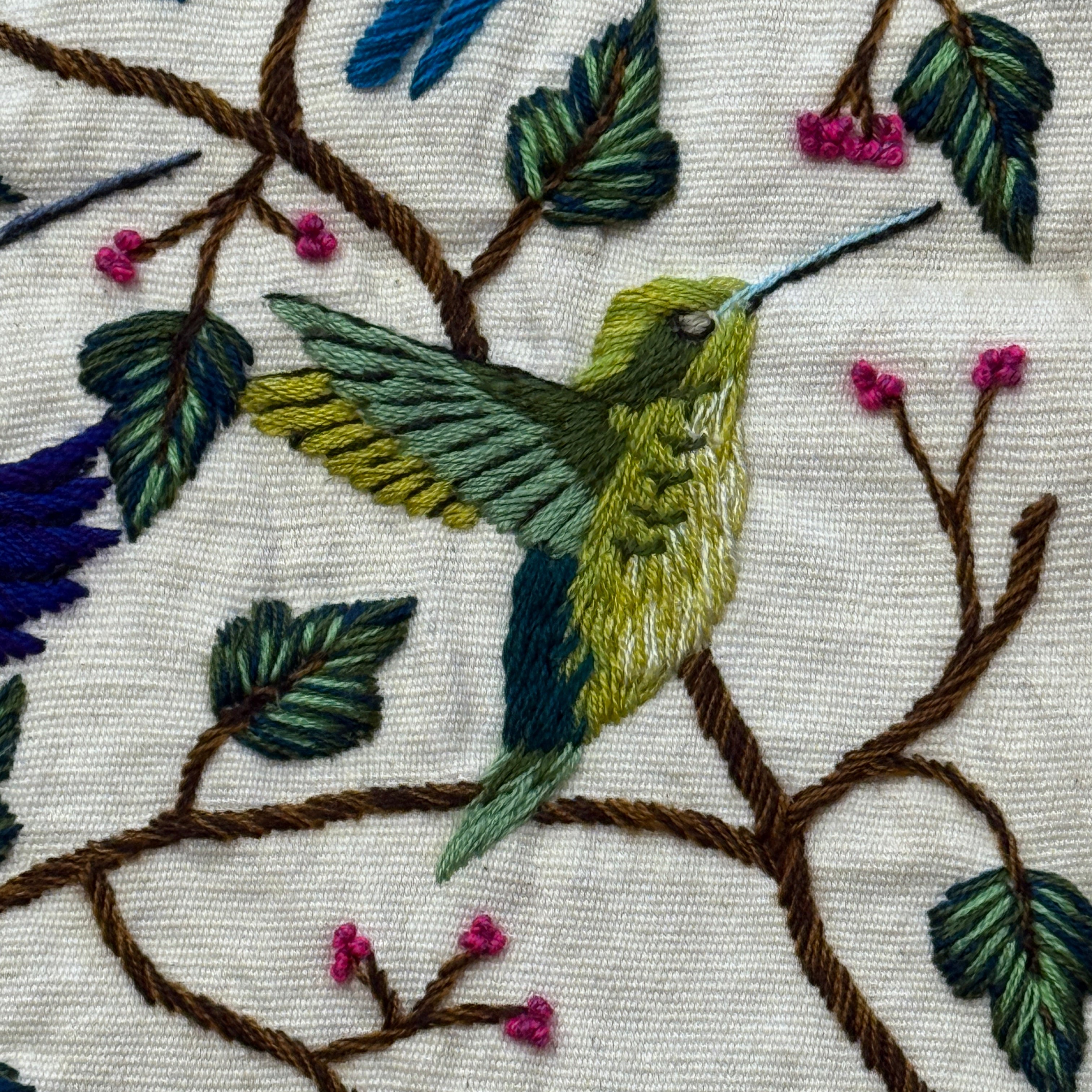 Small Embroidery on Cotton Guatemala (10" x 11")