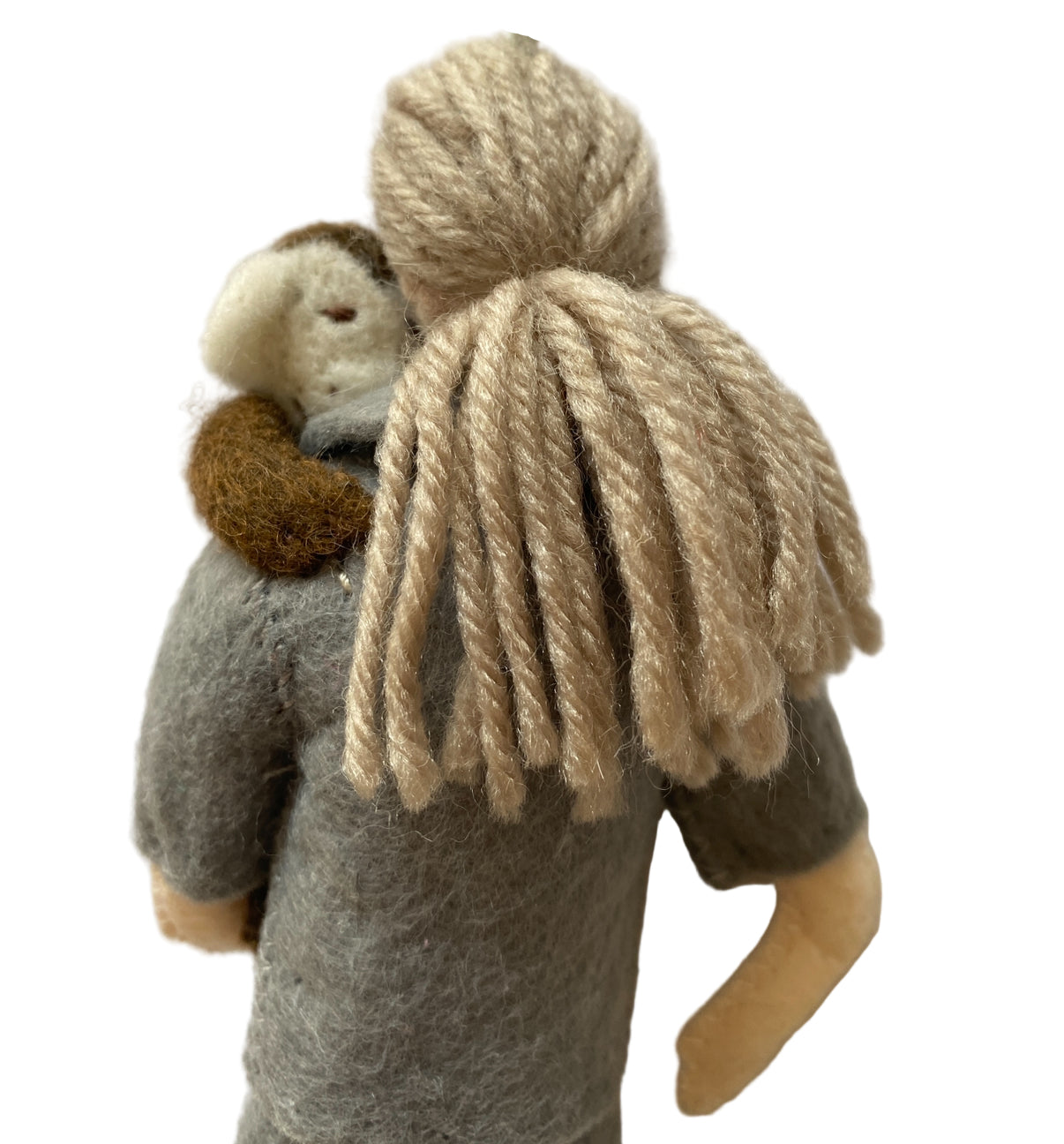 Strong Women Felt Ornament - Jane Goodall