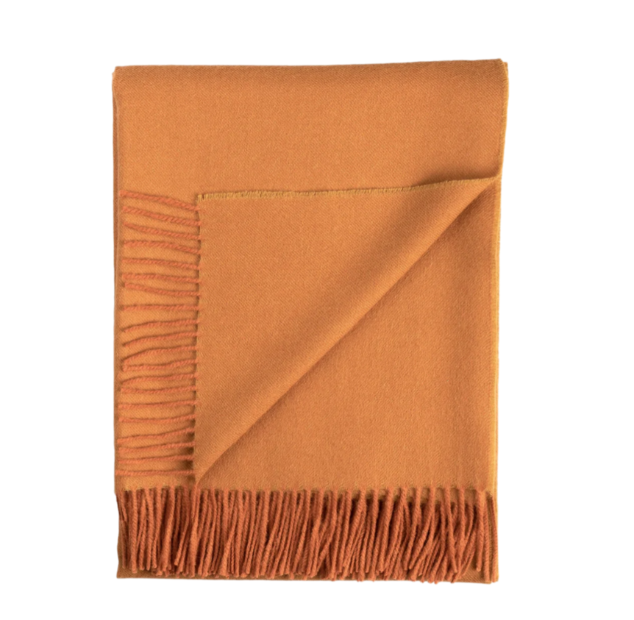 Fine Baby Alpaca Throw - Apricot Peru (52" x 66")