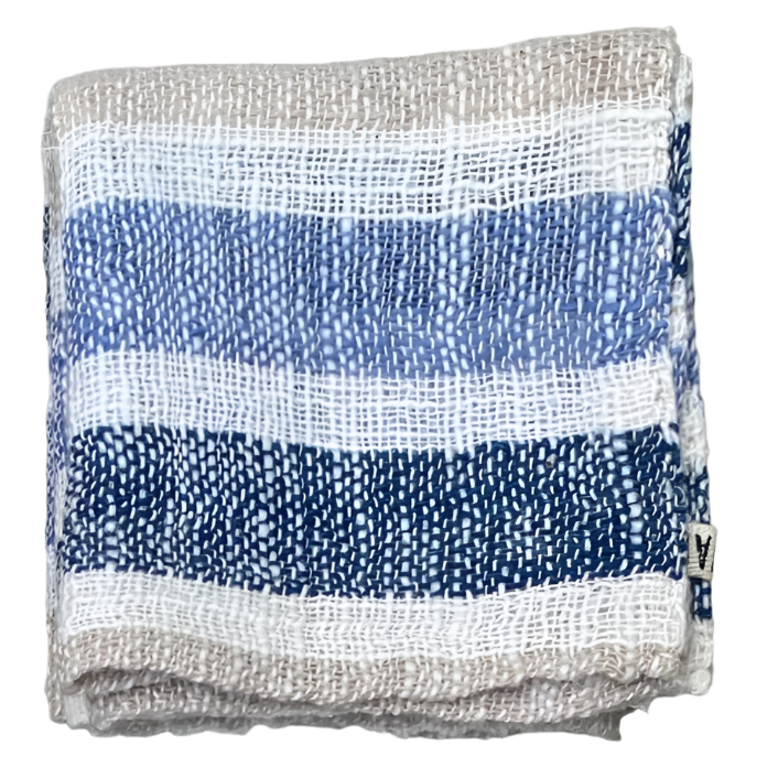 Handmade Washcloth/Soap/Basket Gift Set Laos-Thailand