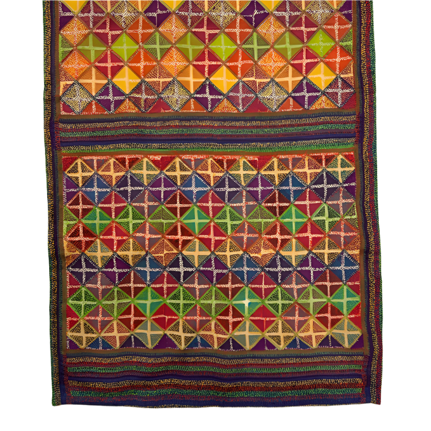 Kantha Stitched Warm Prantik Scarf India