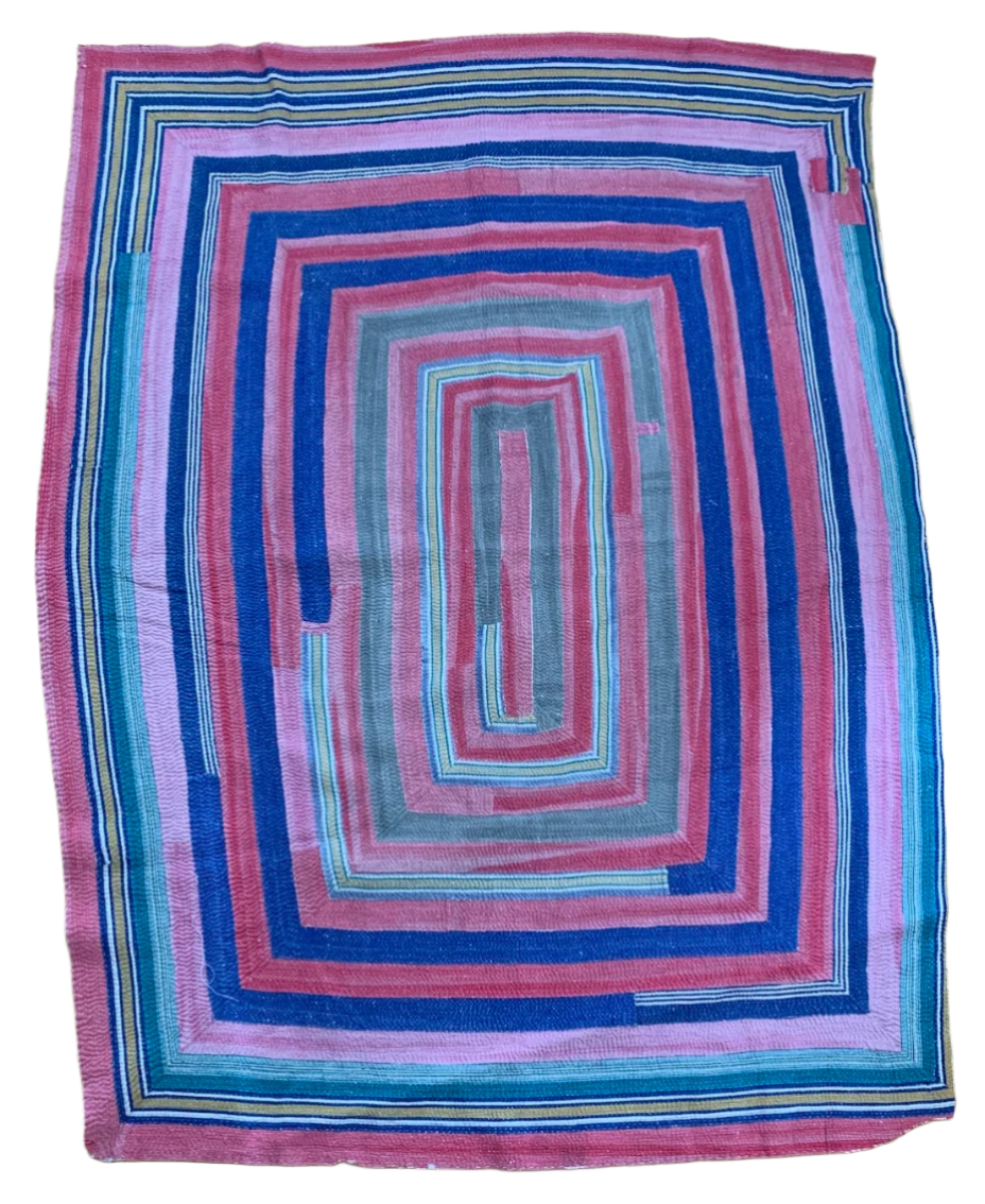 Handmade Kantha Patchwork Quilt India - 20