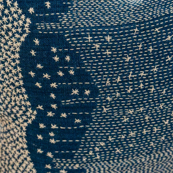 Handwoven Doi Saket Rain Cotton Pillow Laos-Thailand