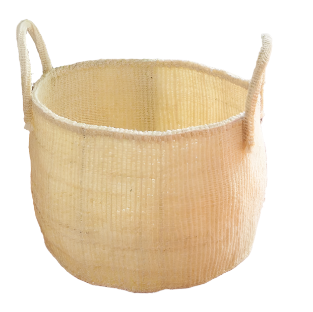 Handmade Natural Sisal Basket Kenya