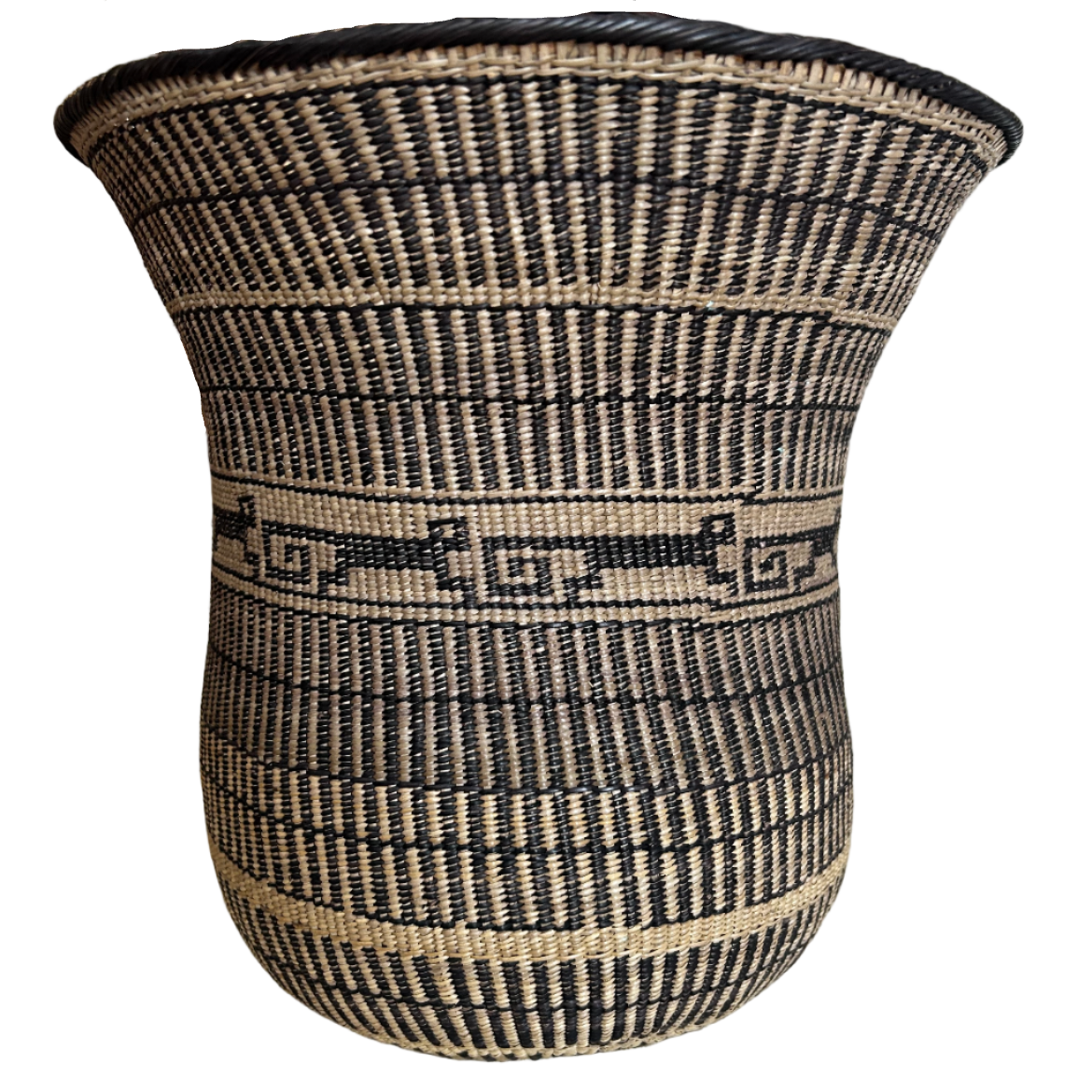 Handwoven F Ye'Kwana Basket Venezuela