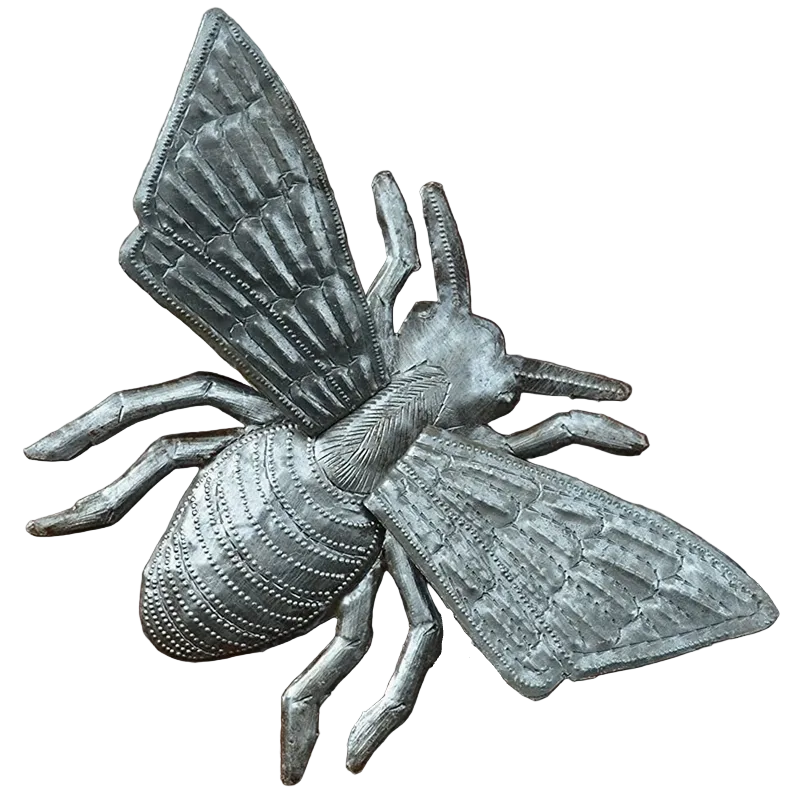 Handmade Hammered Bee Haiti