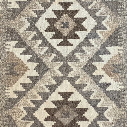 Handwoven Small Kilim Afghanistan (2x3) - 008