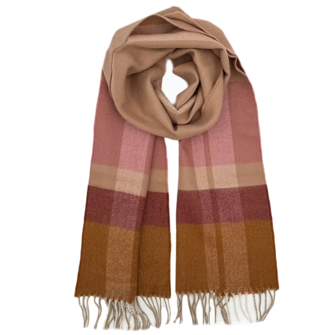 Fine Baby Alpaca Scarf - Warm Peru