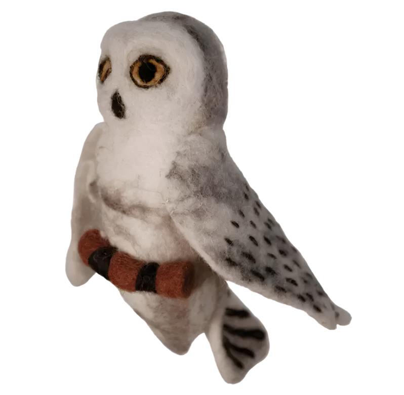 Handmade Wool Felt Northern Bird Collection Nepal