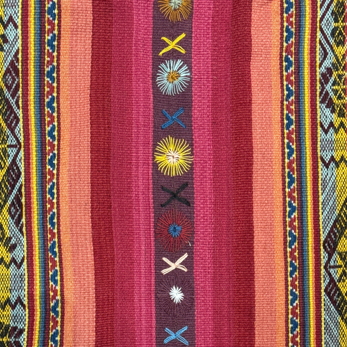 Handwoven Quispe Wool Throw Peru