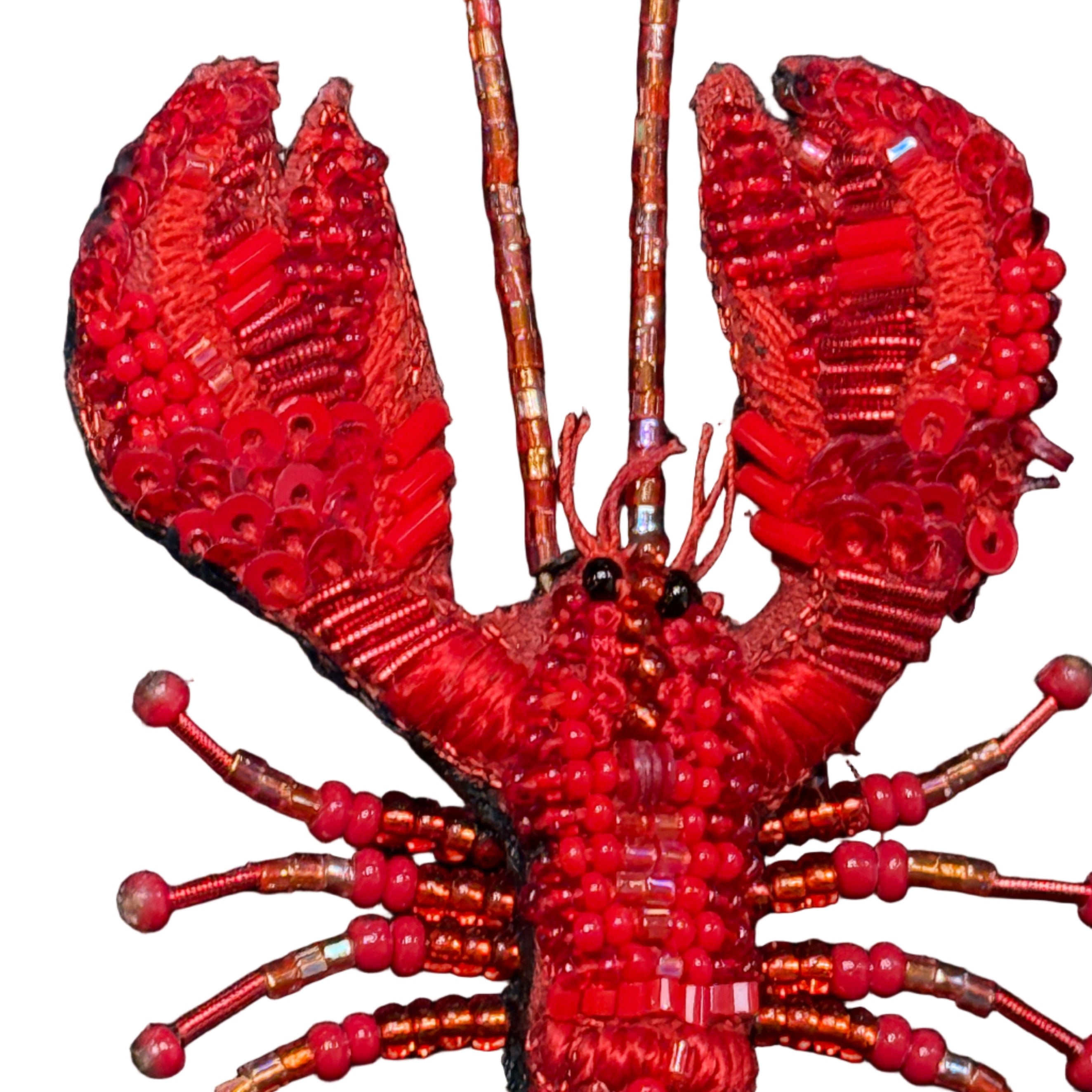 Embroidered Brooch - Lobster India