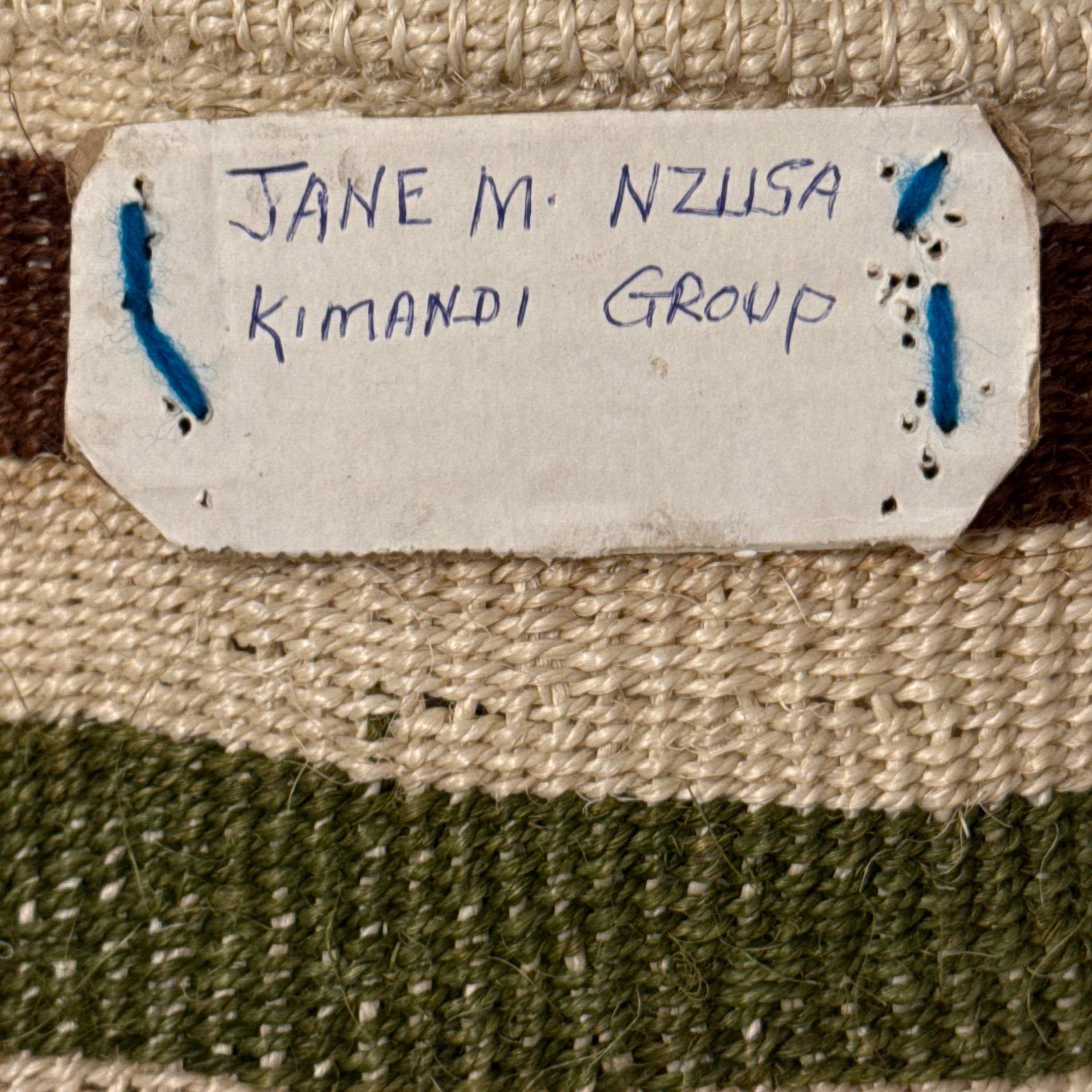Kamba Sisal Small Basket by Jane - Kenya