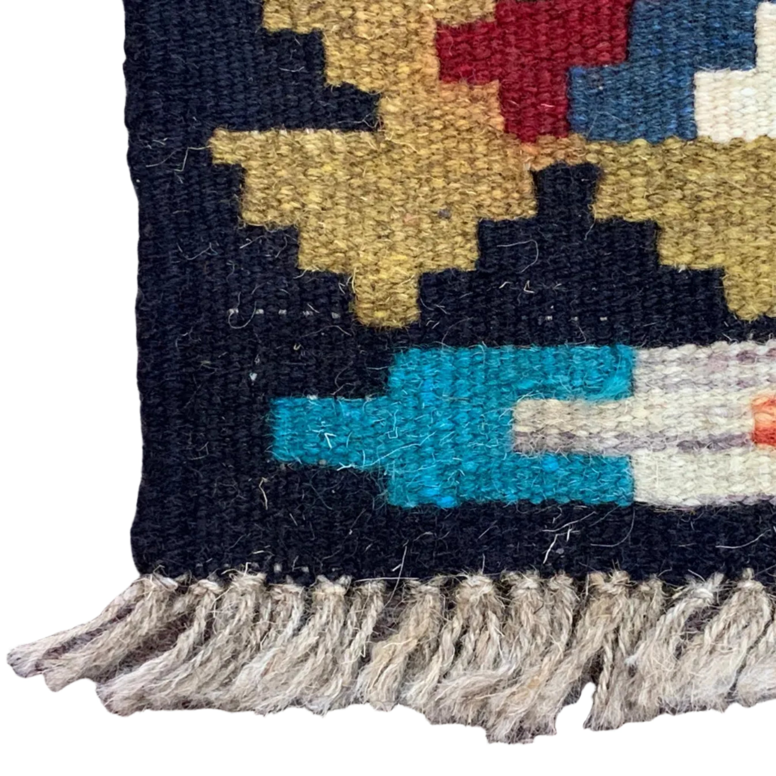 Handwoven Small Kilim Afghanistan (2x3) - 002