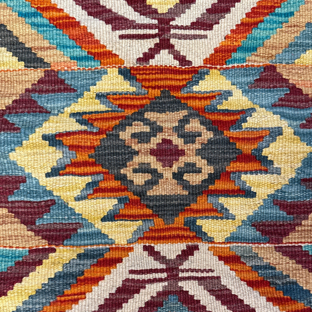 Handwoven Runner Kilim Afghanistan (2x5) - 077