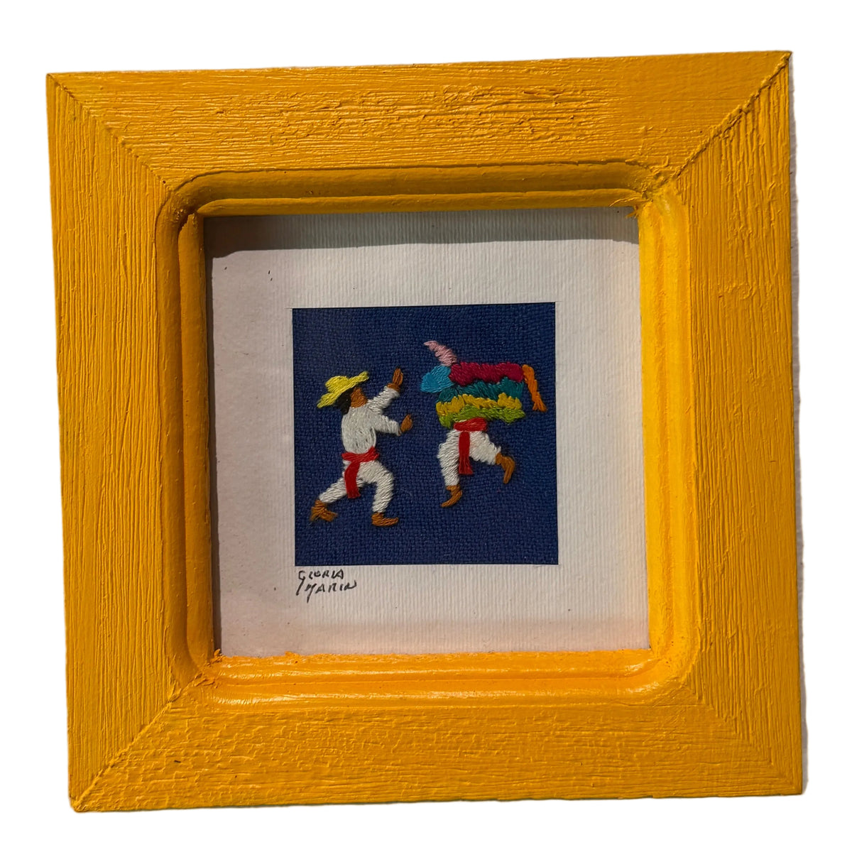 Embroidered Small Torito Frame Mexico