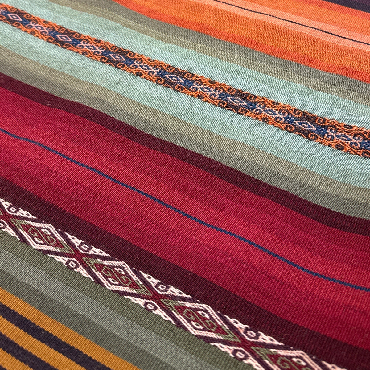 Handwoven Chinchero Alpaca Throw Peru