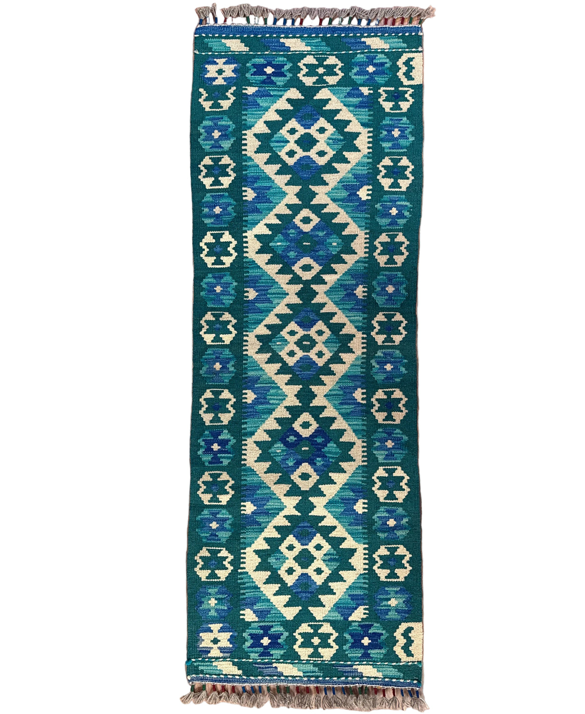Handwoven Runner Kilim Afghanistan (2x5) - 070