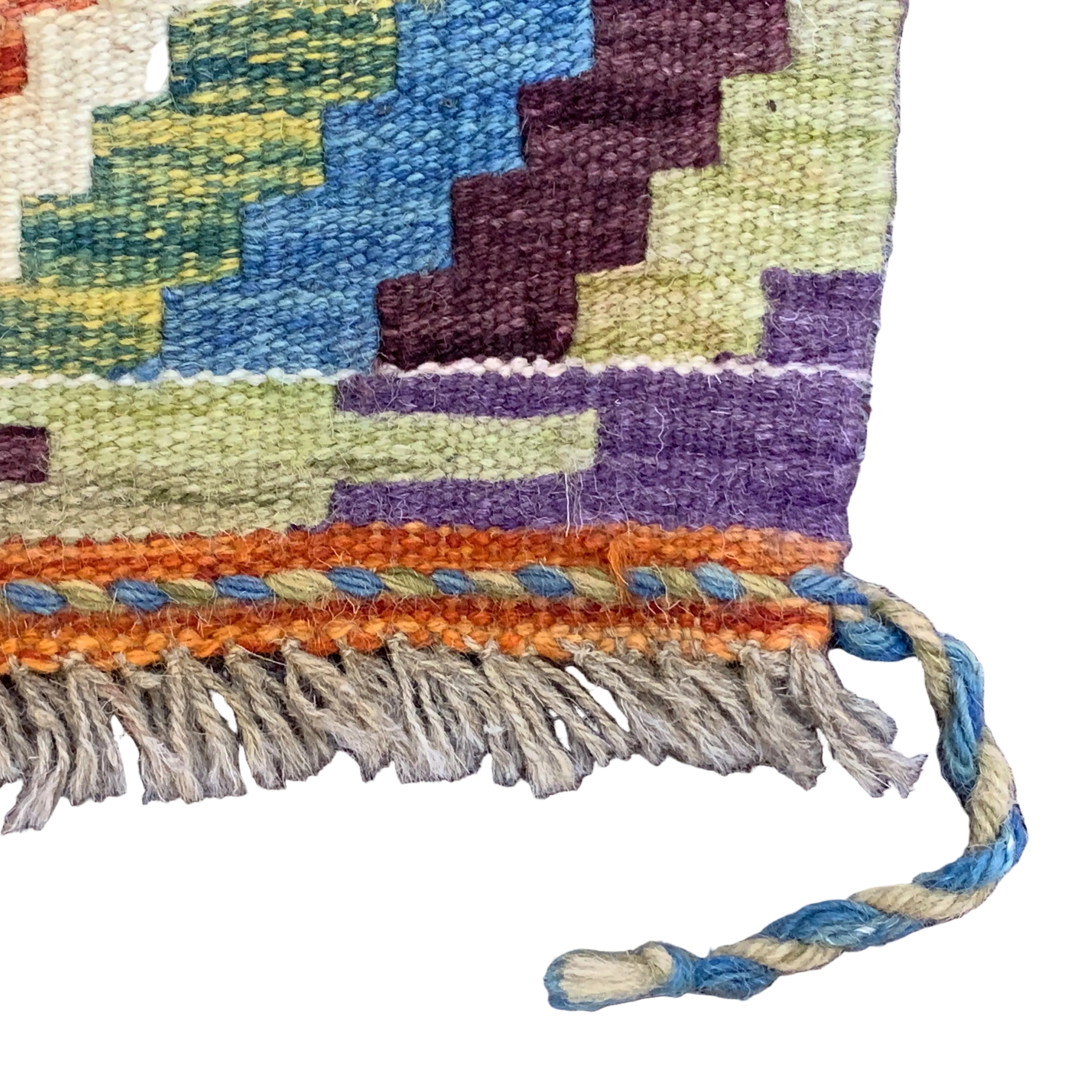 Handwoven Small Kilim Afghanistan (2x3) - 001