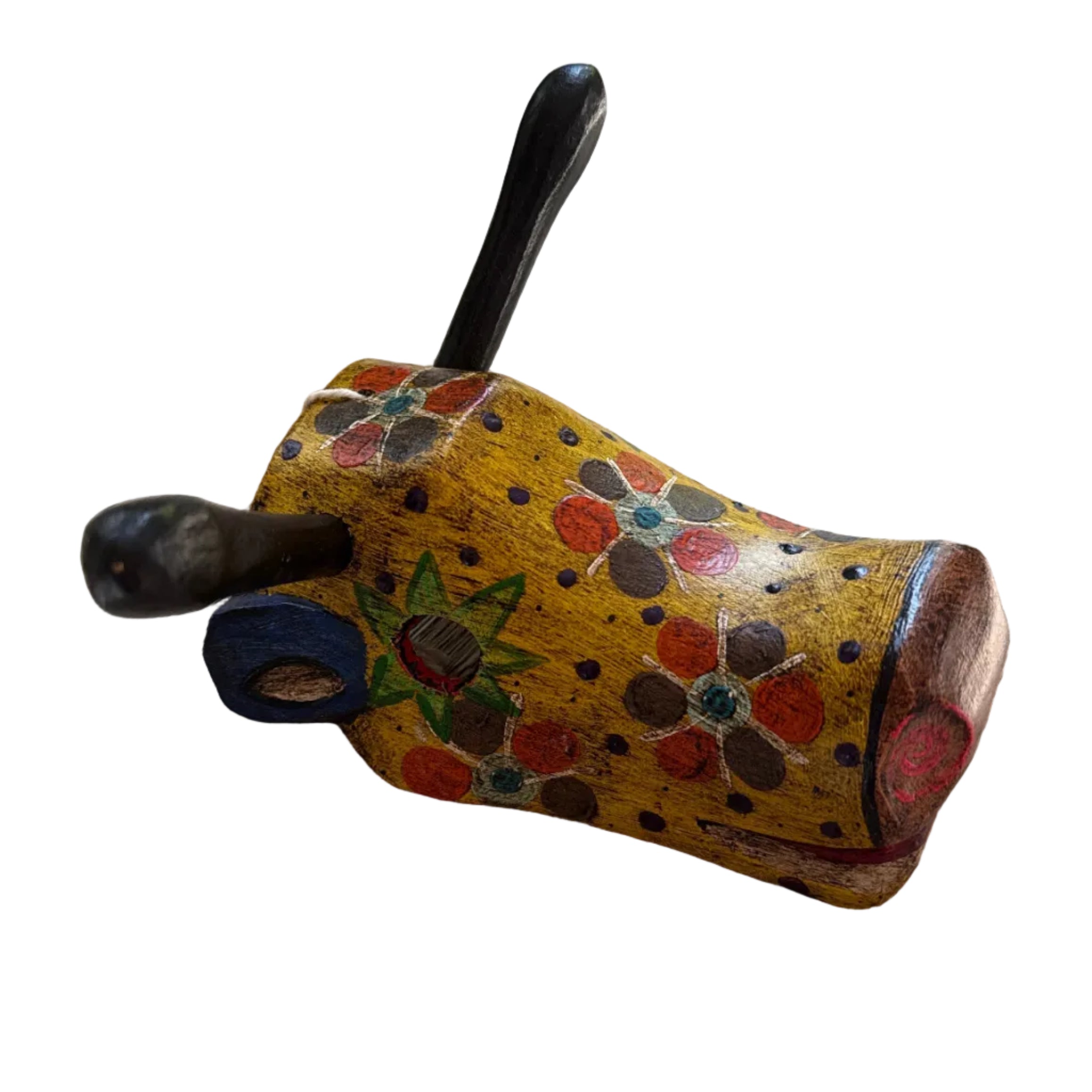 Wooden Giraffe Mask Small Guatemala