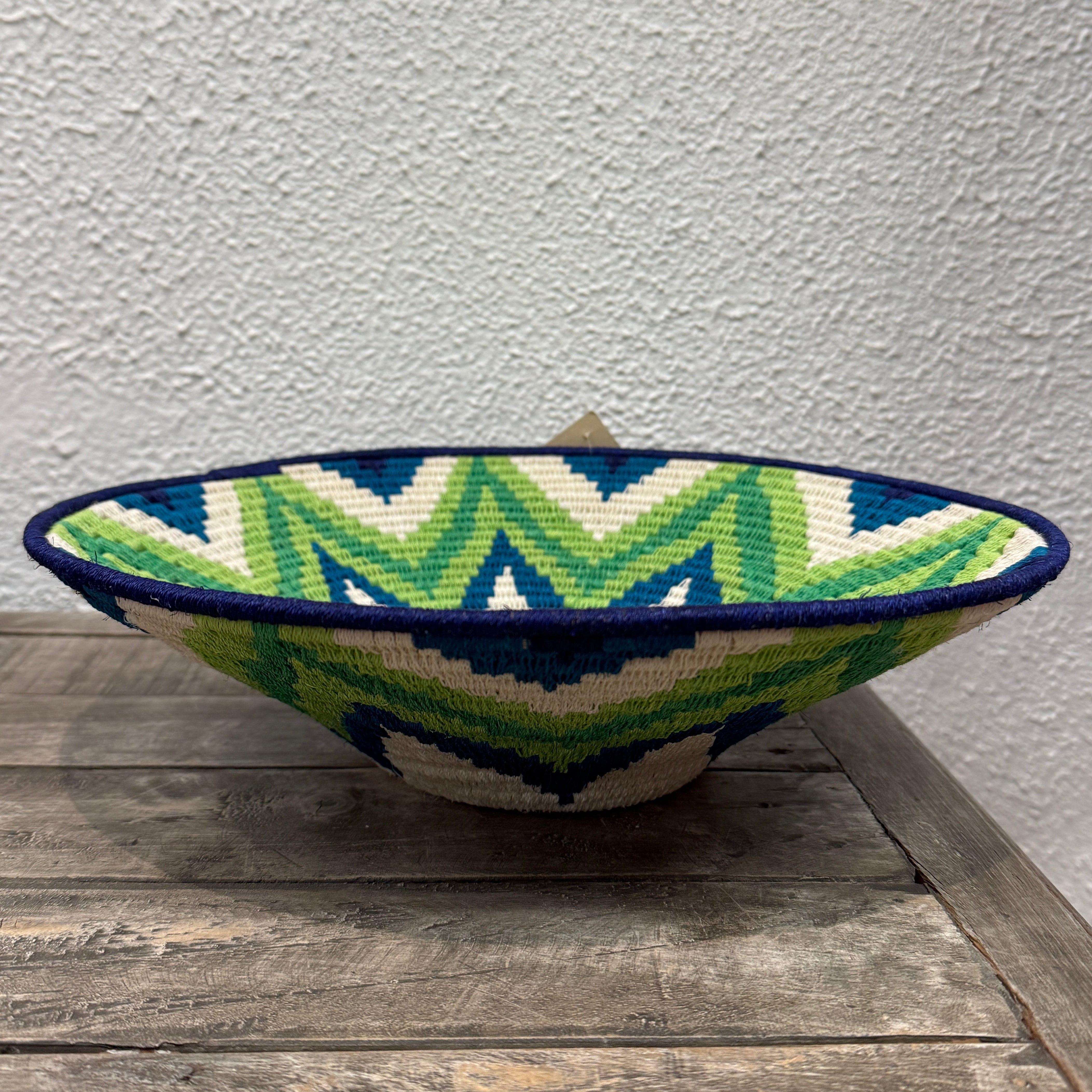 Natural Sisal Star Large Basket Eswatini