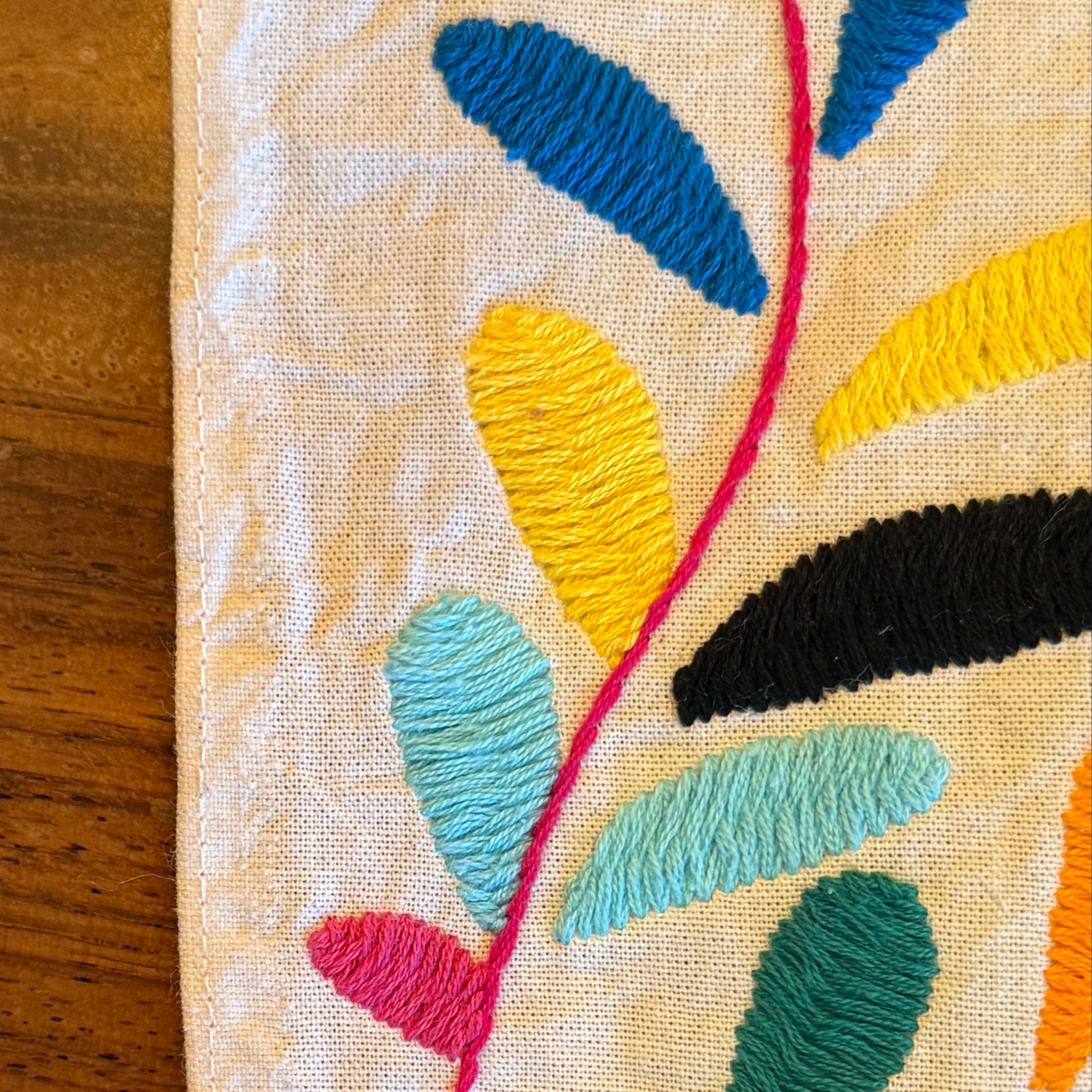 Embroidered Otomi Wall Hanging Mexico