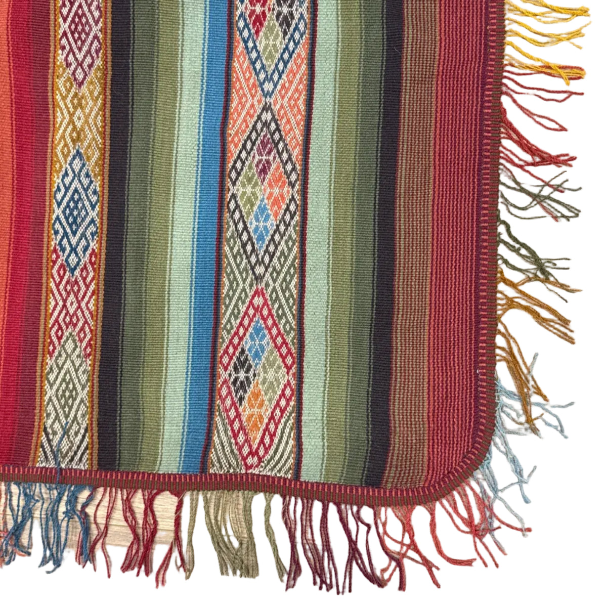 Handwoven Merino and Alpaca Throw Peru