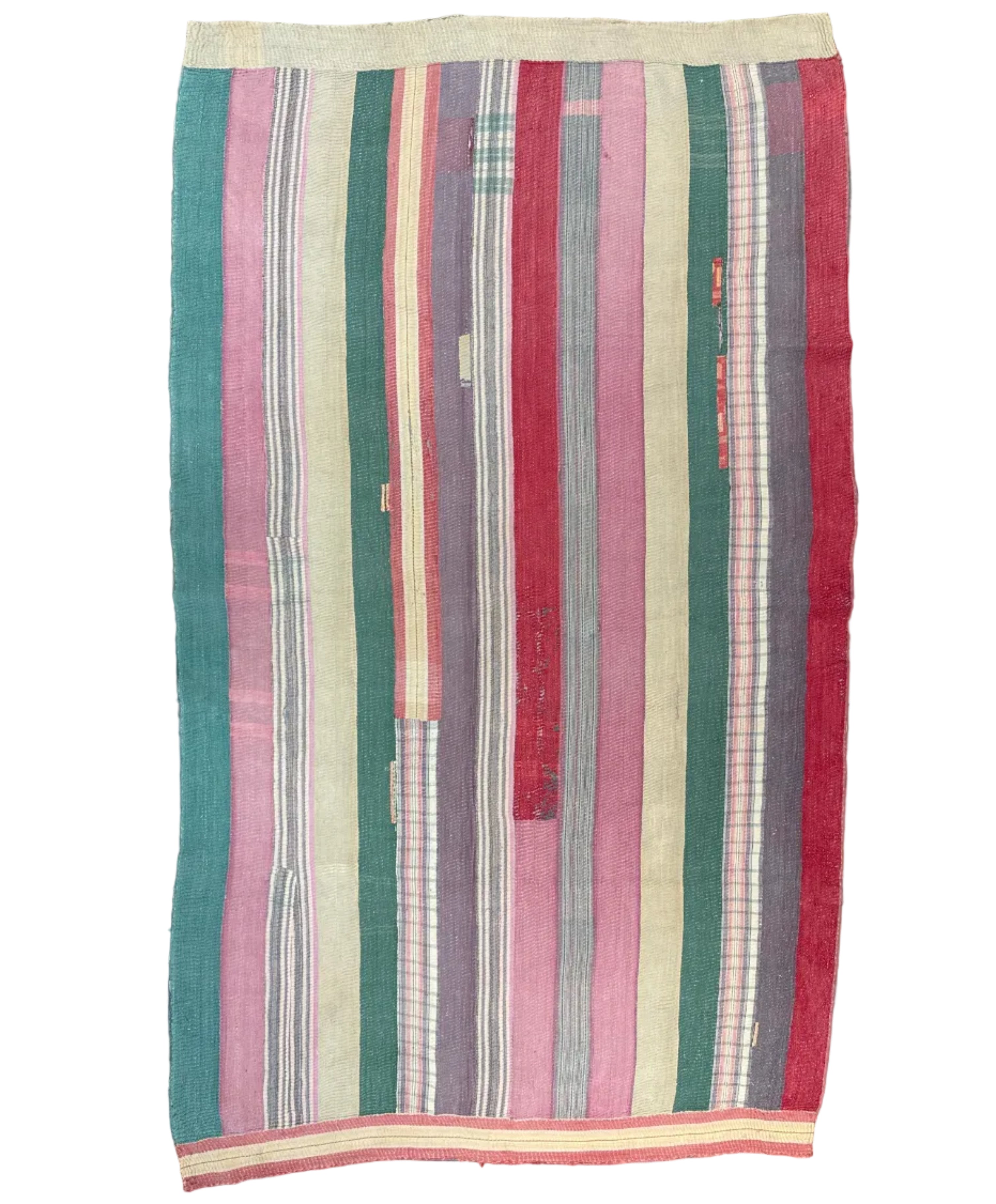 Handmade Kantha Patchwork Quilt India - 26