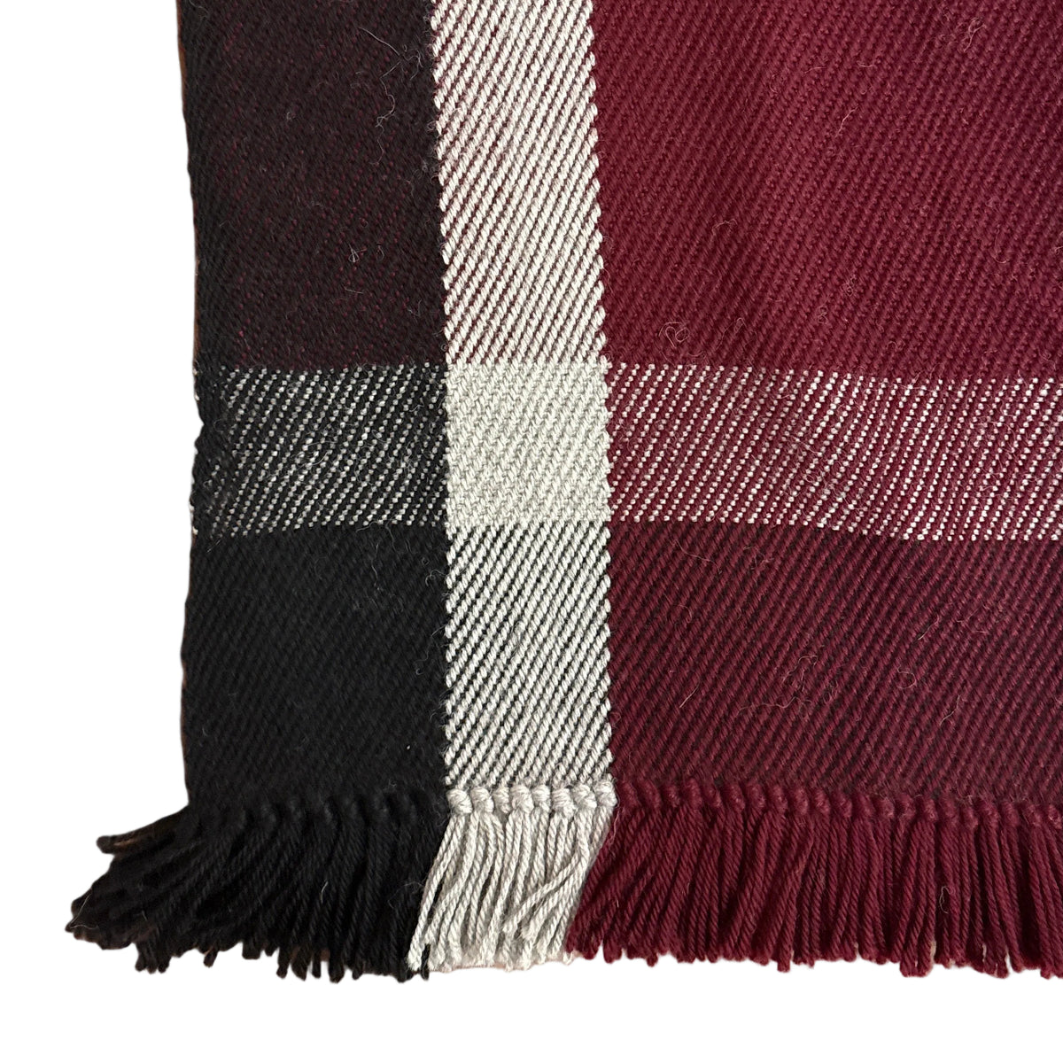 Handwoven Alpaca Grey Throw Bolivia - C