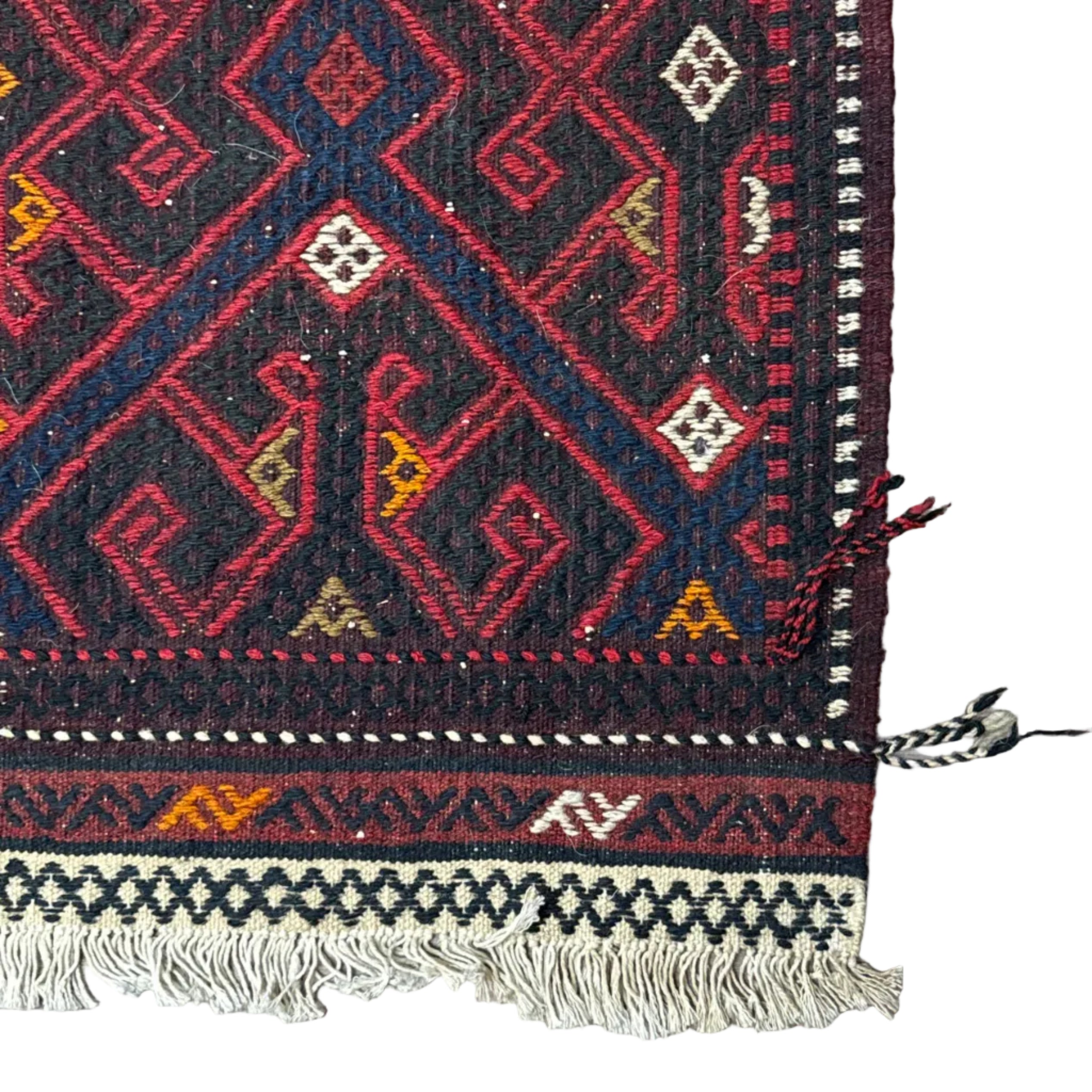 Handwoven Olami Kilim Afghanistan - 05