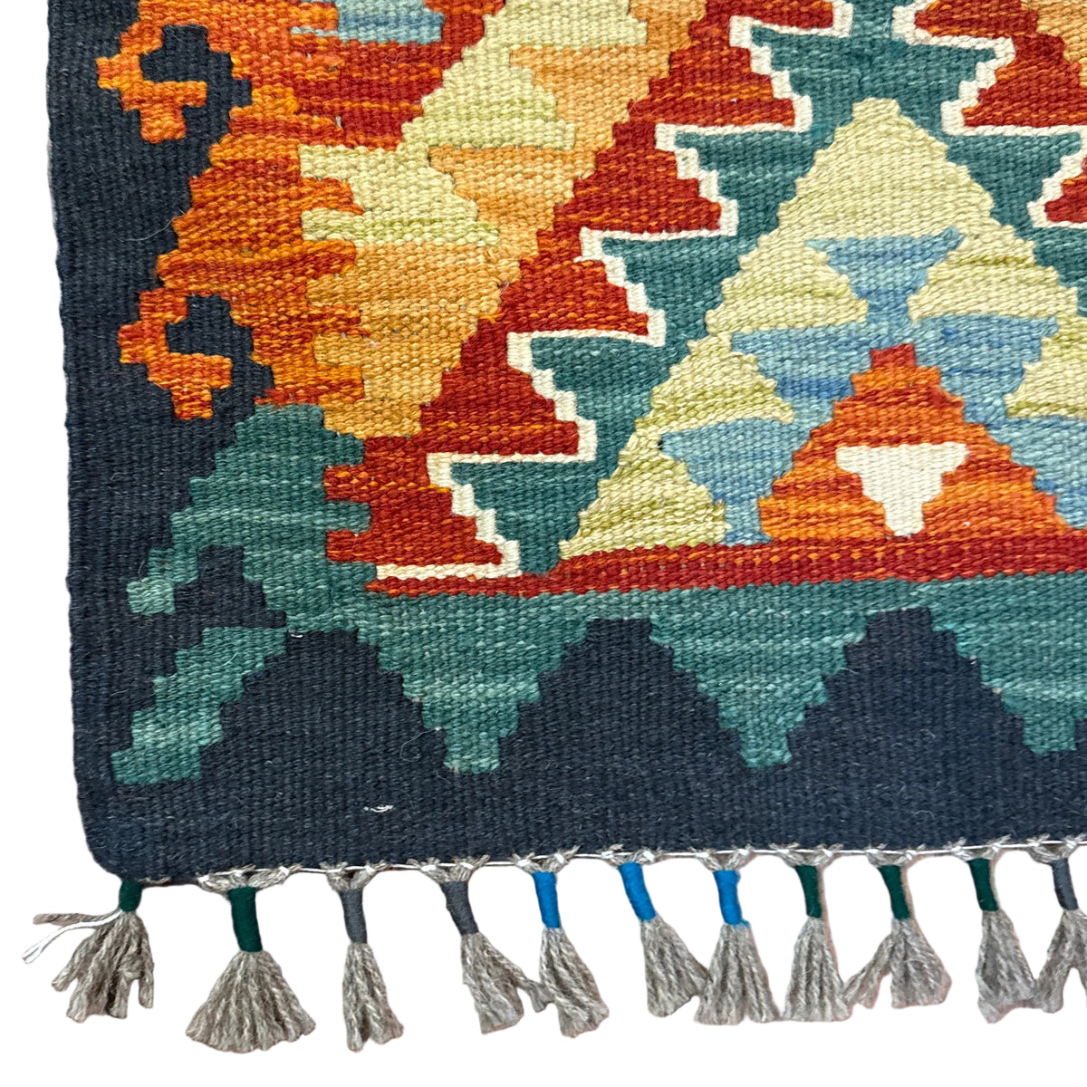 Handwoven Small Kilim Afghanistan (2.5x4) - 058
