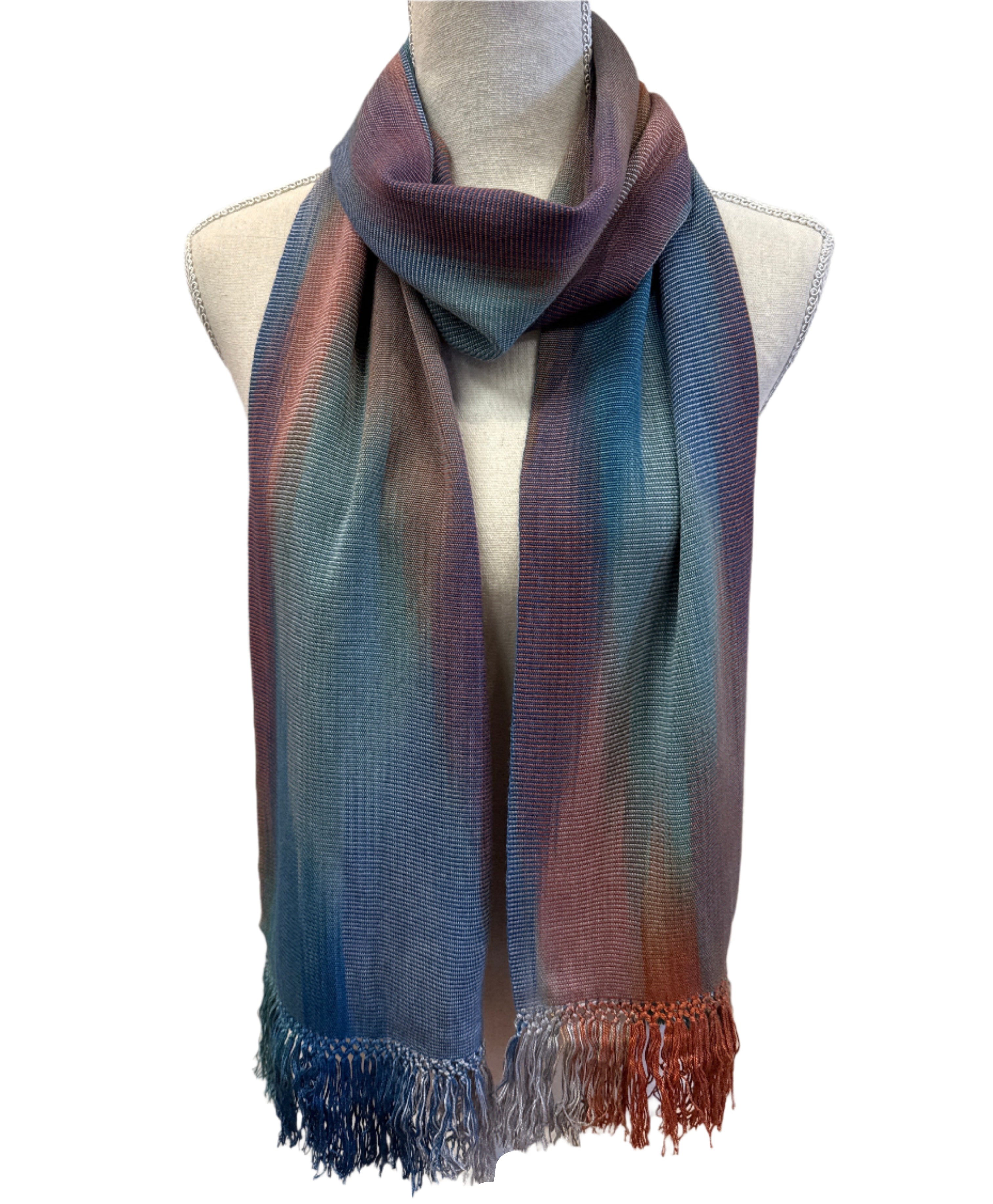 Handwoven Bamboo Paradise Scarf Guatemala