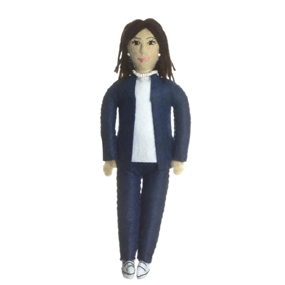 Strong Women Felt Ornament - Kamala Harris