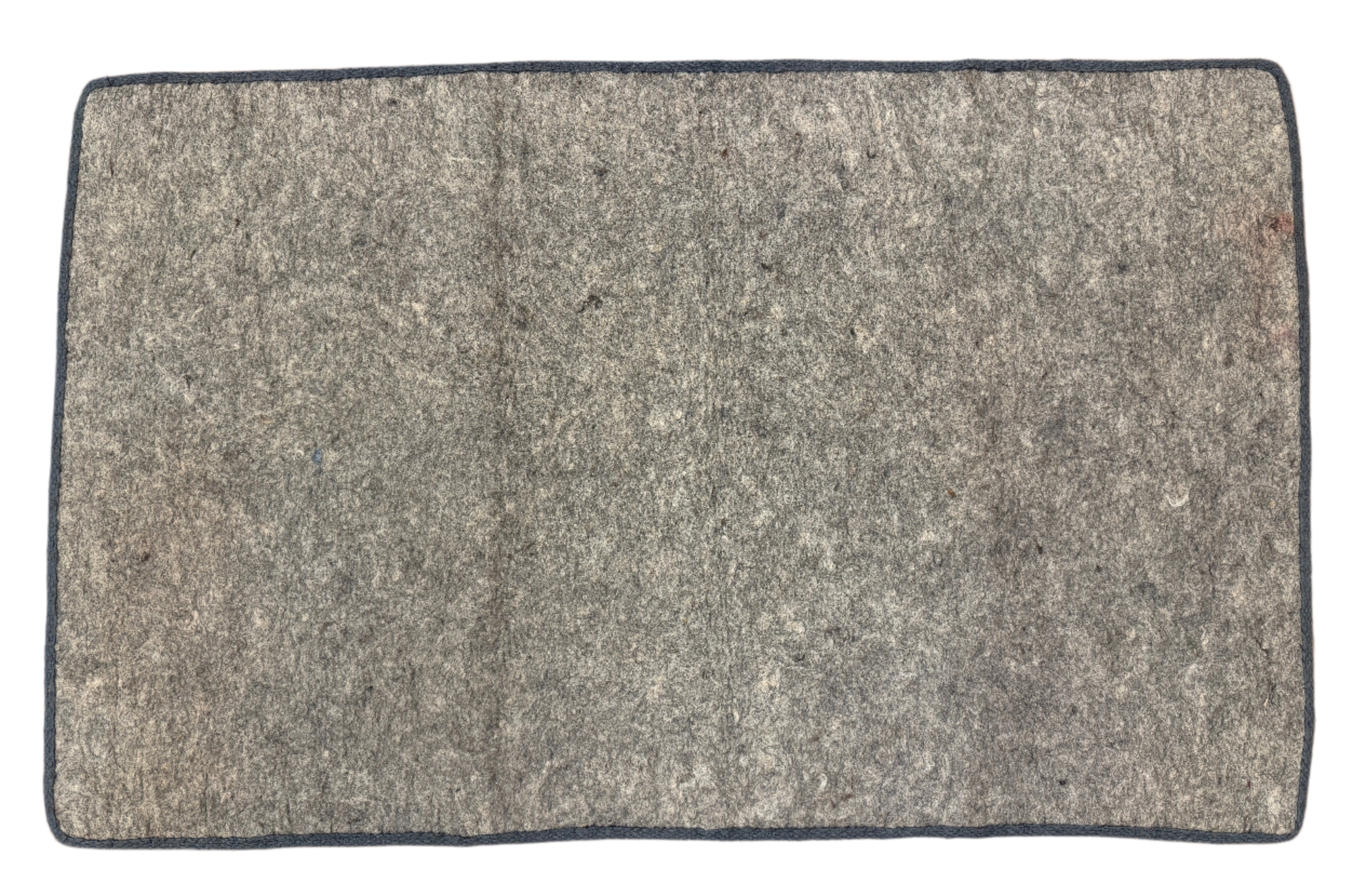 Handmade Wool Felt Spiral Flowers Rug Afghanistan (30x48)