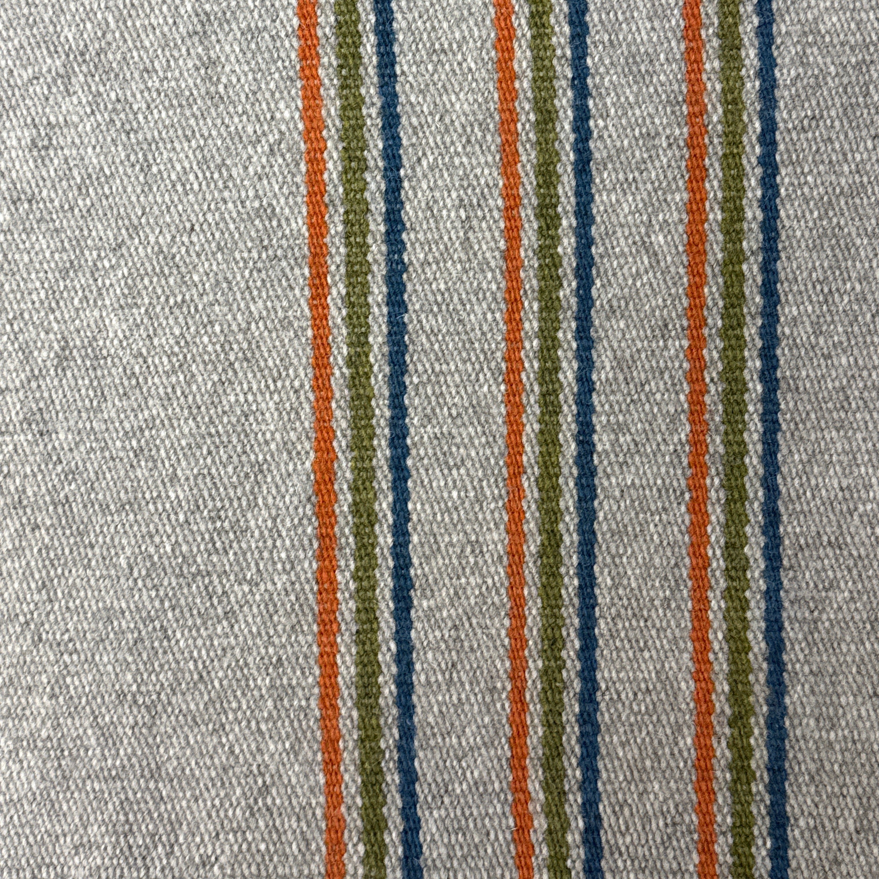 Handwoven Natural Dye Summer Wool Throw  Mexico