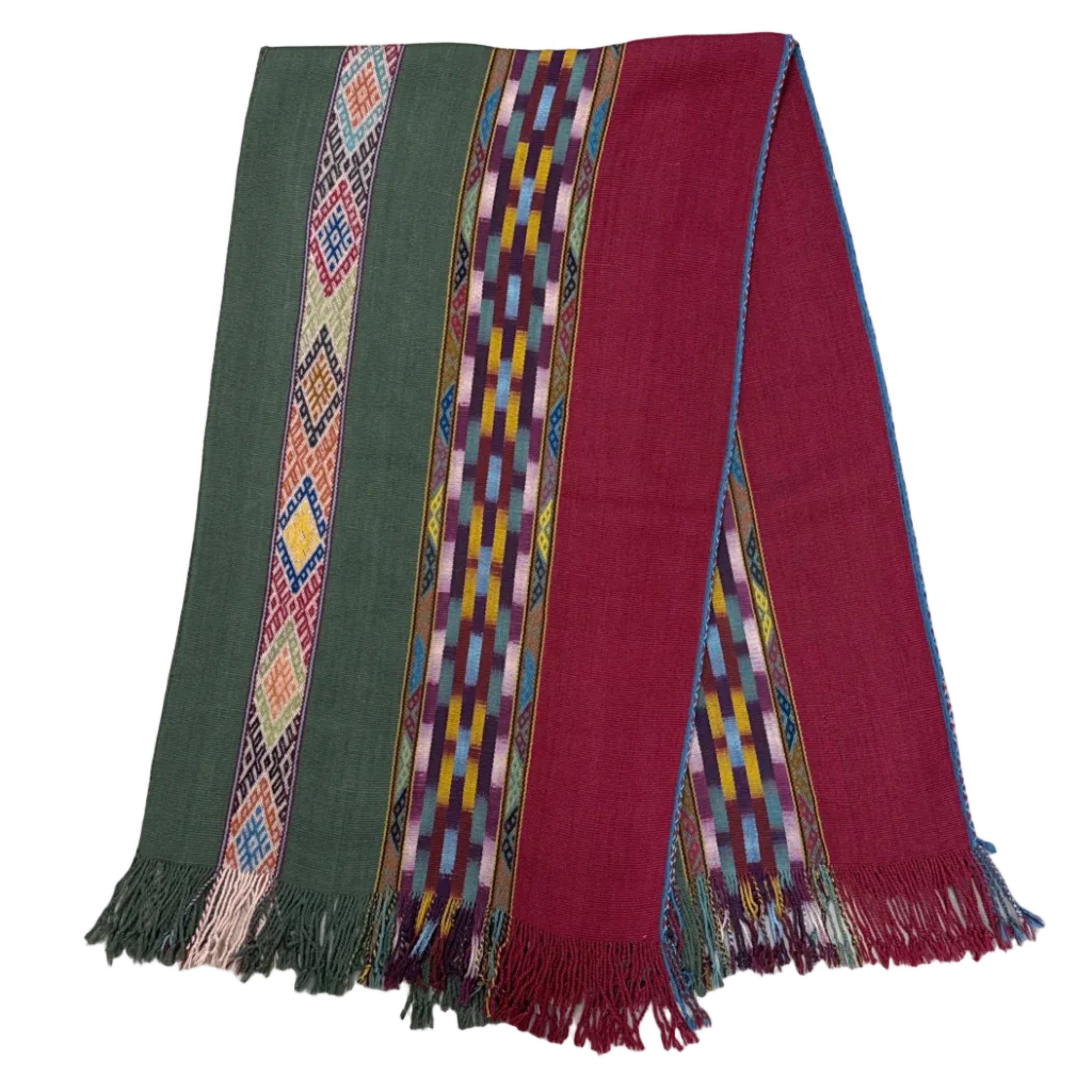 Handwoven Arcoiris Merino and Alpaca Throw Peru