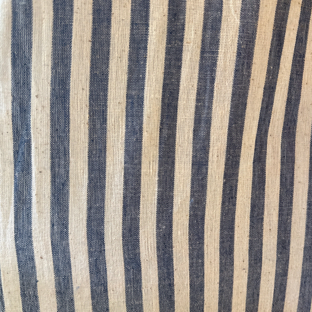 Handwoven Organic Cotton Indigo Awning Curtain Pair India
