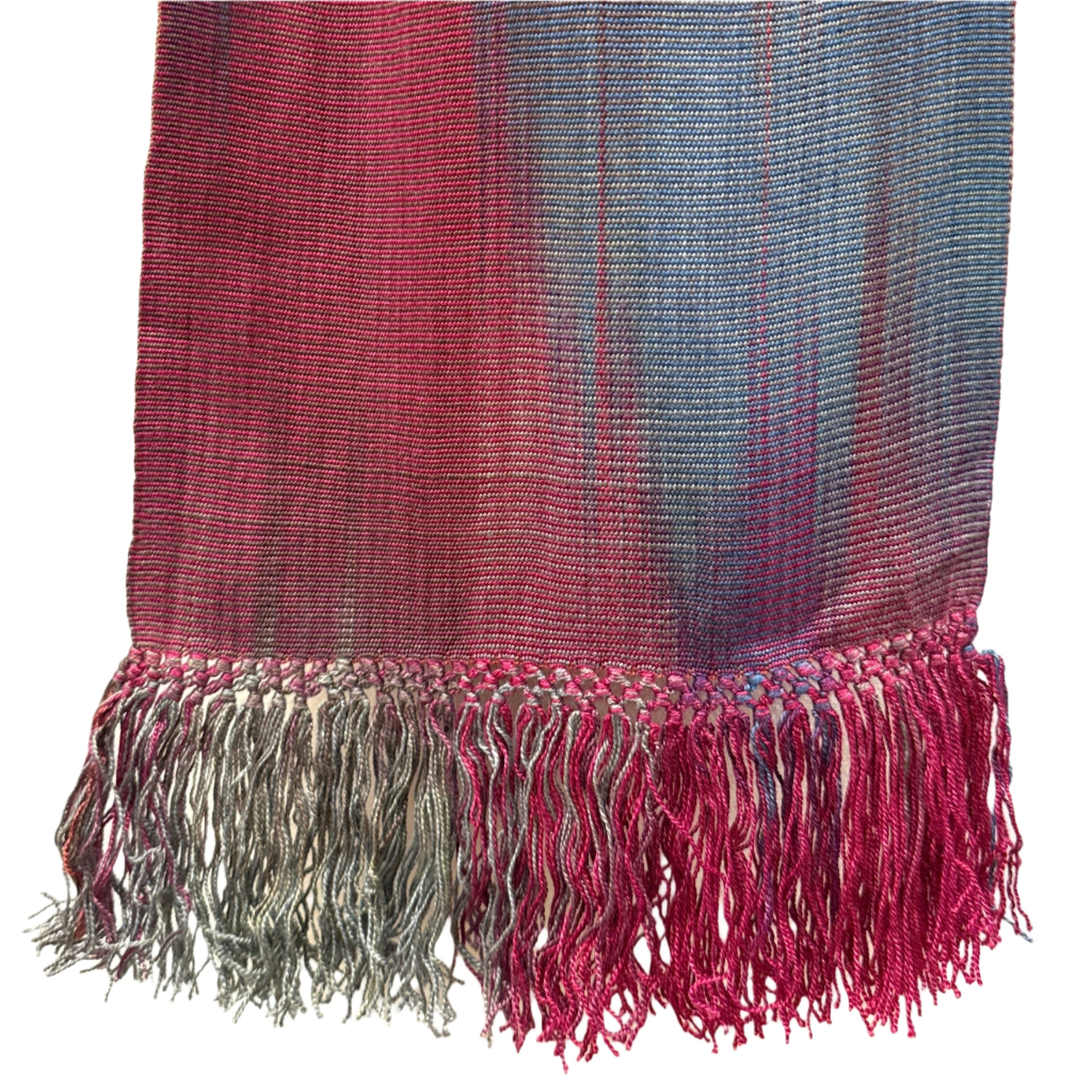 Handwoven Bamboo Berries Scarf Guatemala