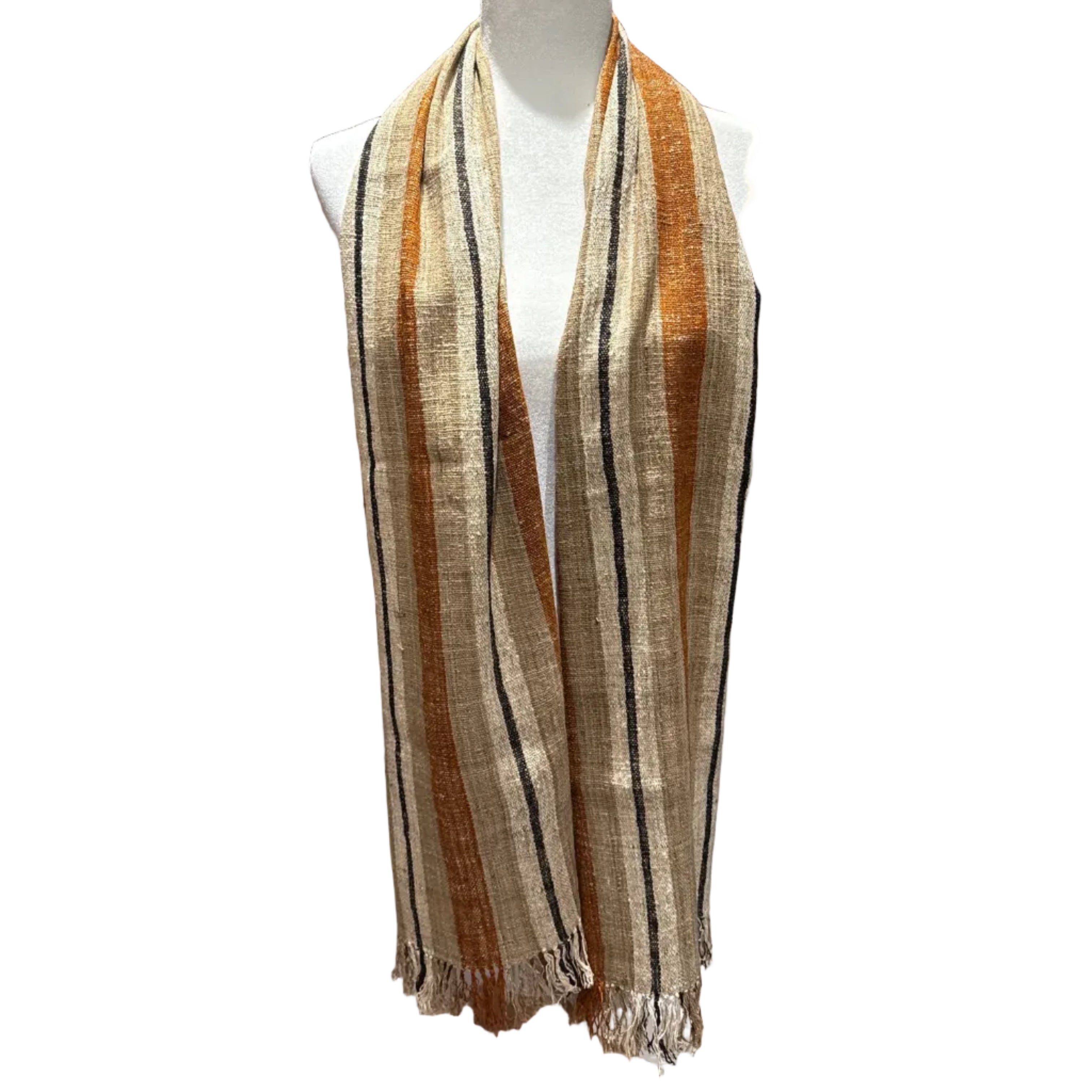 Handwoven Wild Silk Scarf Madagascar