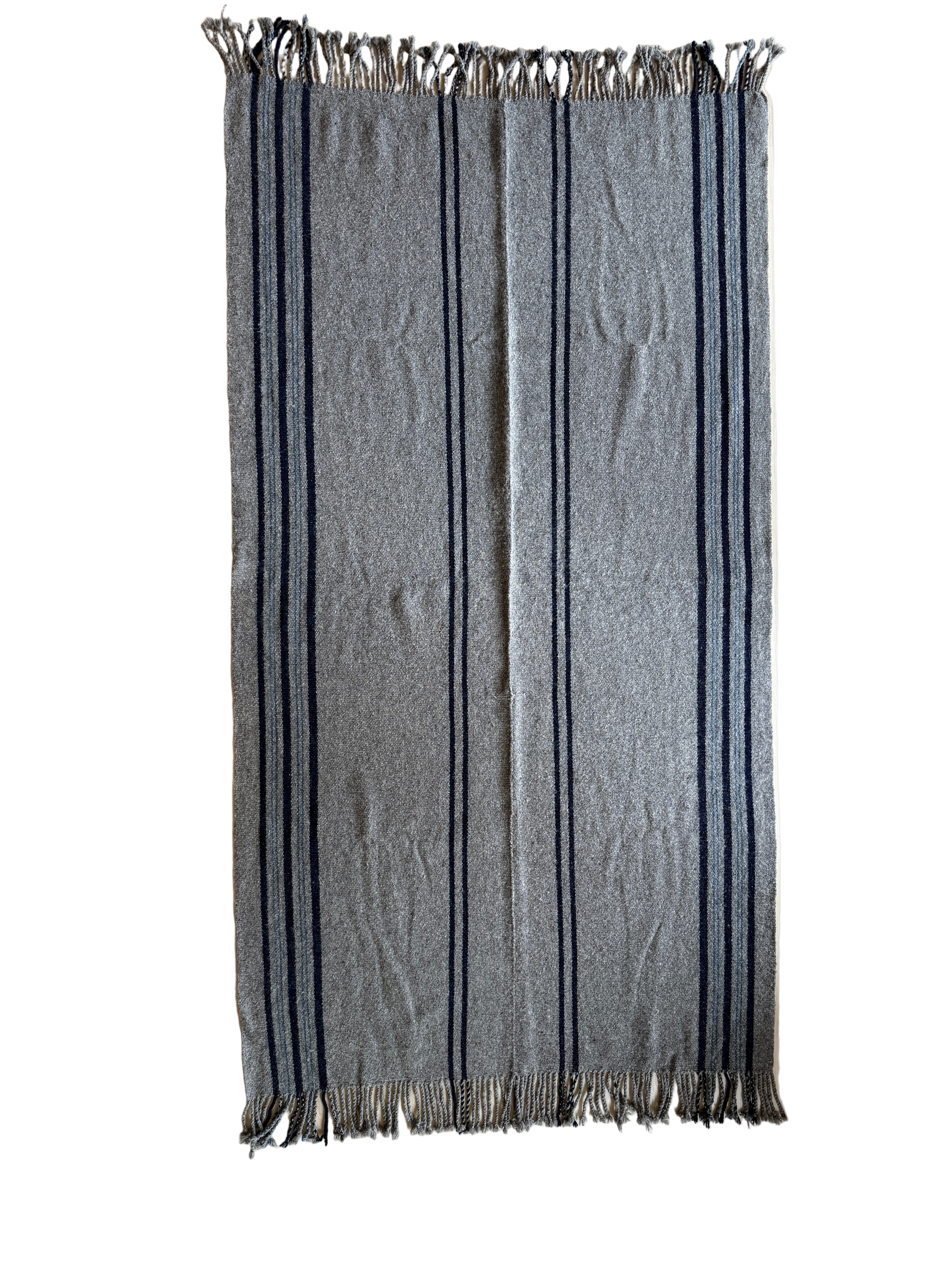 Handwoven Natural Dye Wool Throw A Mexico