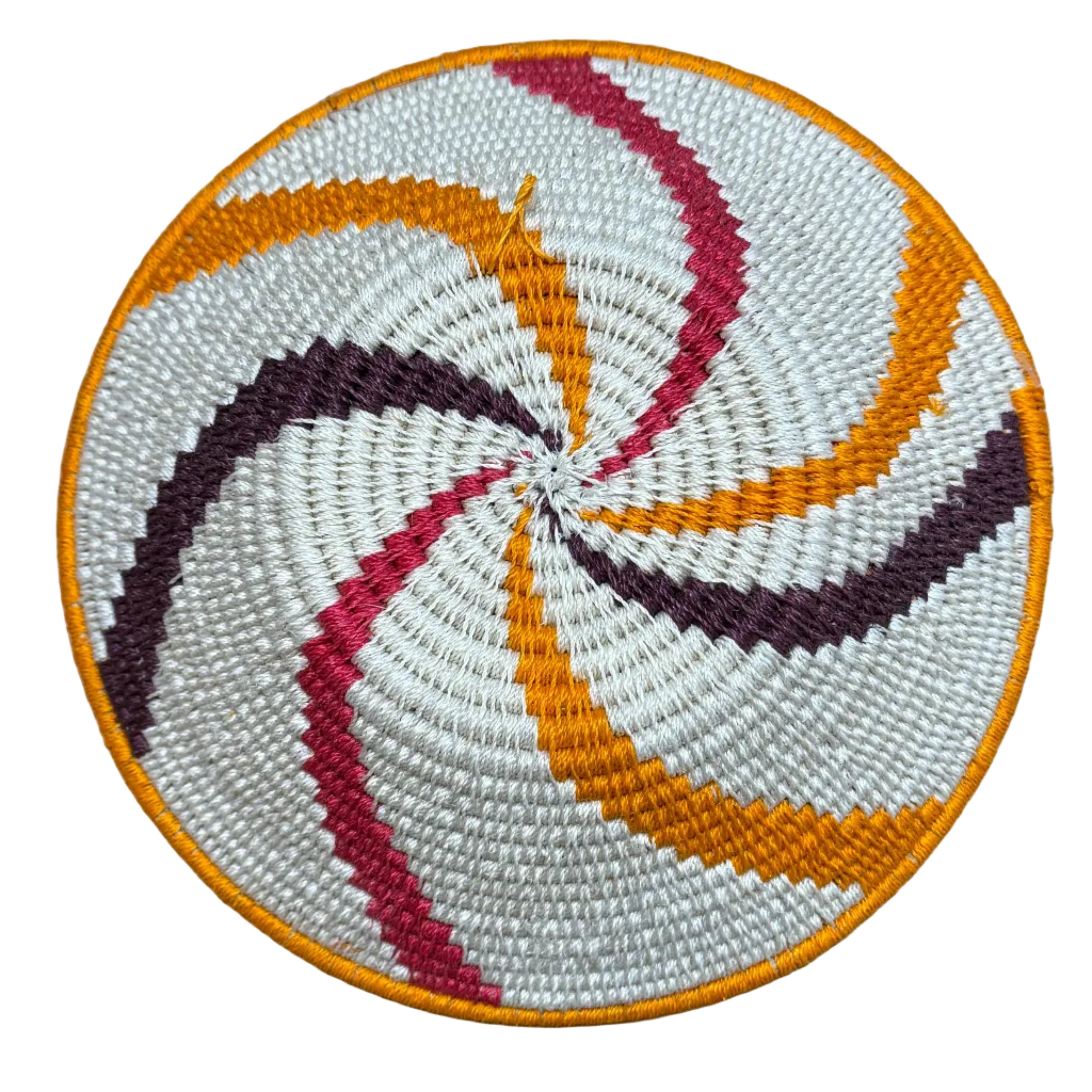 Natural Sisal Pink Basket Eswatini