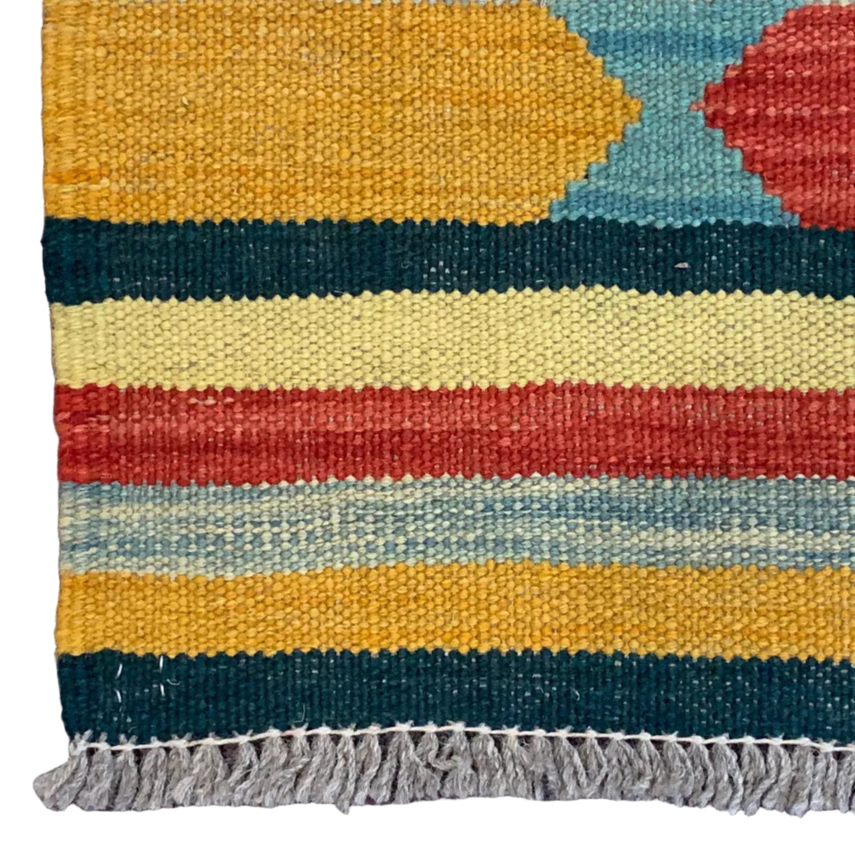 Handwoven Large Kilim Afghanistan (5x7) - 026