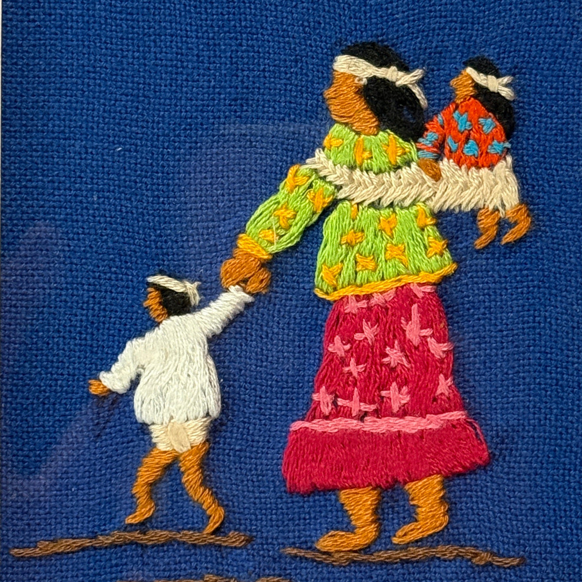 Embroidered Night Walk Frame Mexico